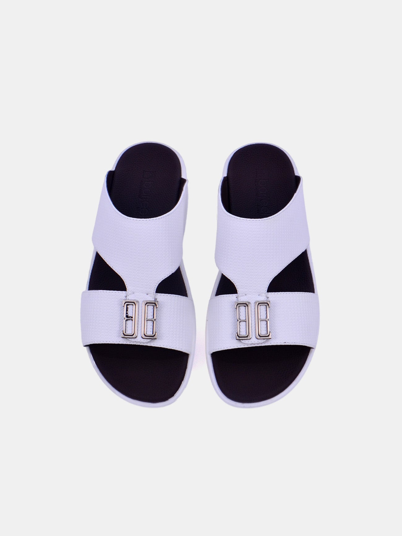 Barjeel Uno M 123 Men's Arabic Sandals #color_white