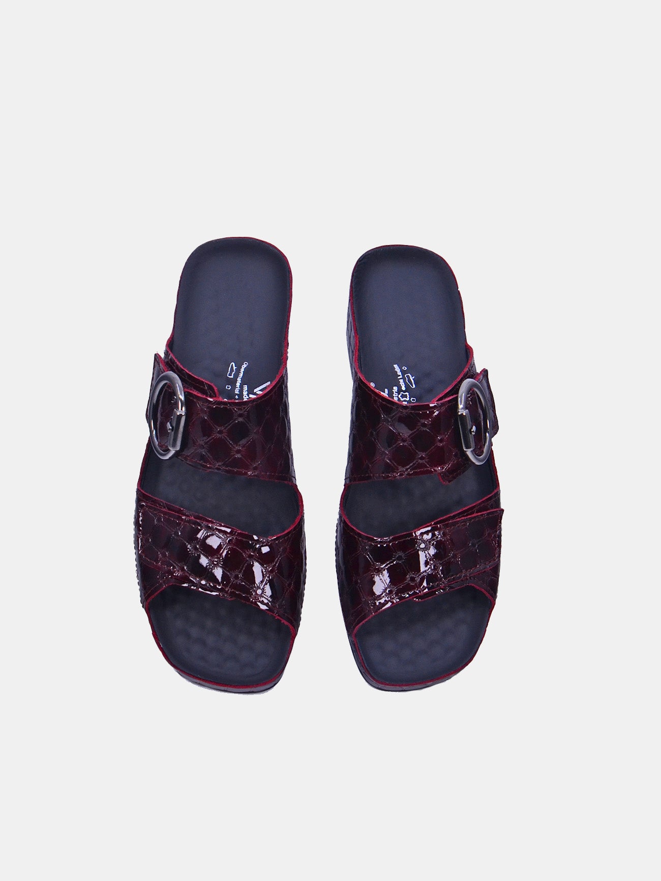 Vital Tina 08071-508-46 Women's Casual Sandals #color_maroon