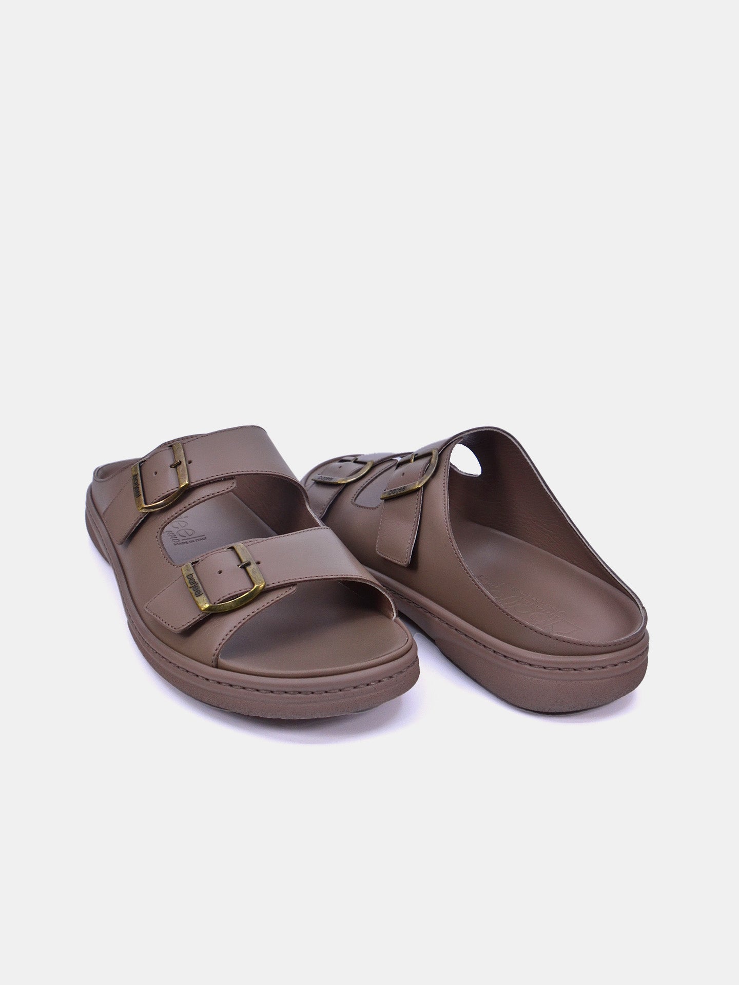 Barjeel Uno 23810 Men's Arabic Sandals #color_Beige
