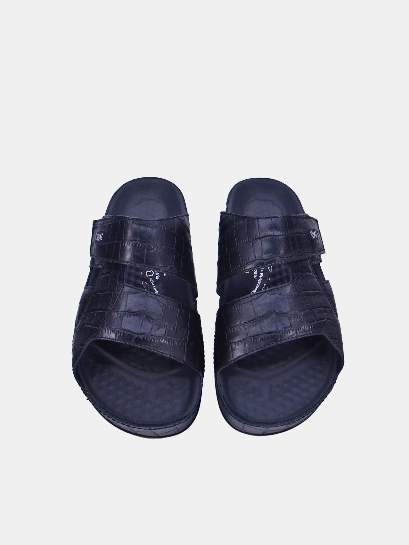 Vital 74004S Men's Slider Sandals #color_Black