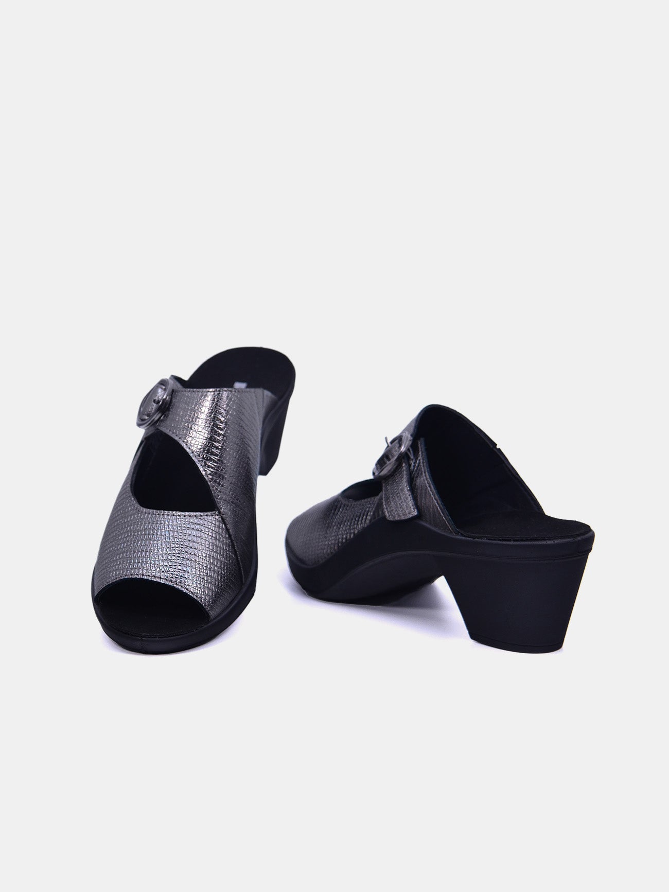 Romika 27161 Women'ss Heeled Sandals #color_gray