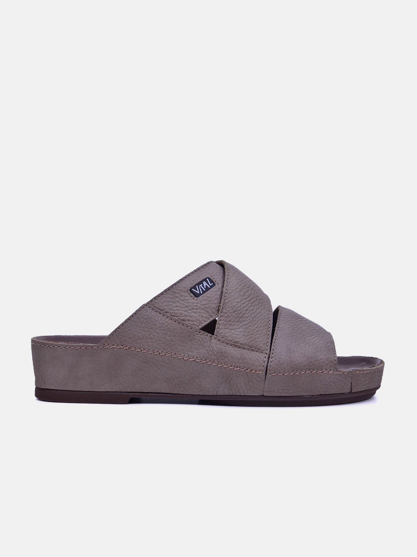 Vital 74003B Men's Slider Sandals #color_Gray