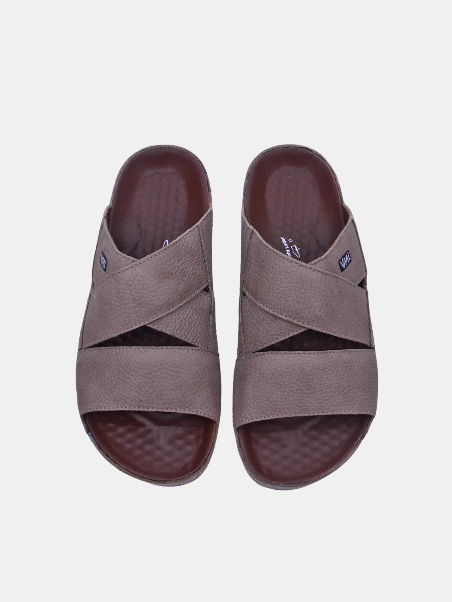 Vital 74003B Men's Slider Sandals #color_Gray