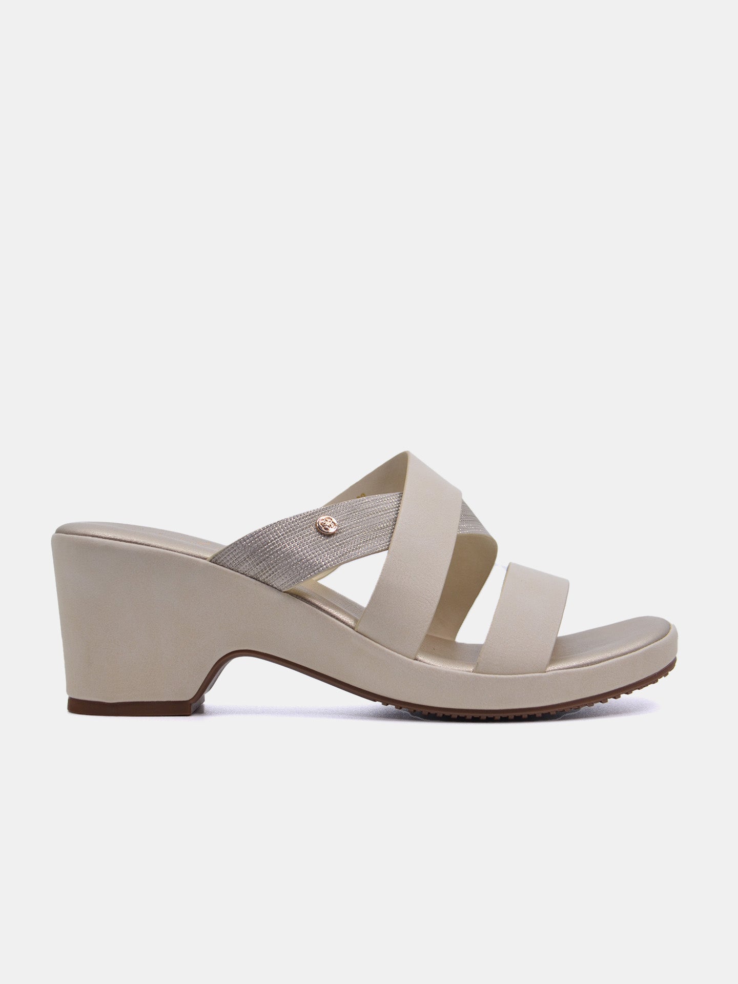 Michelle Morgan 114RJ217 Women's Heeled Sandals #color_Gold