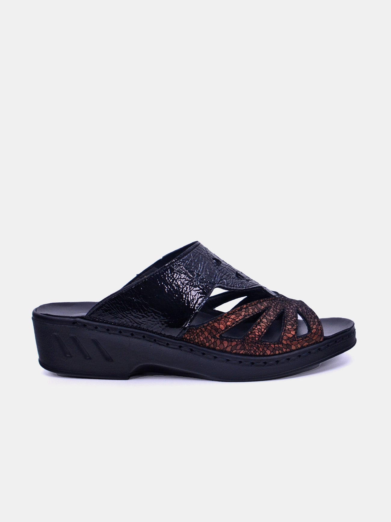 Josef Seibel 08827 Women's Flat Sandals #color_Black