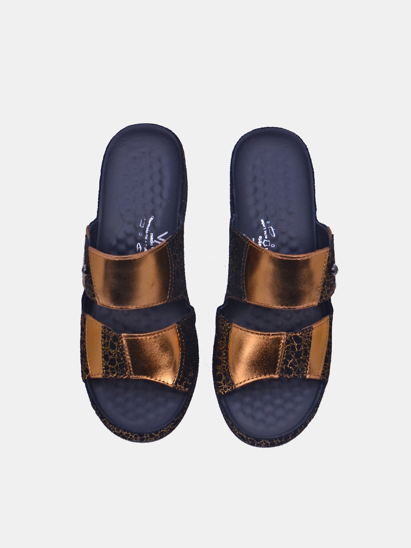 Vital 82006AS Women's Heeled Sandals #color_Gold