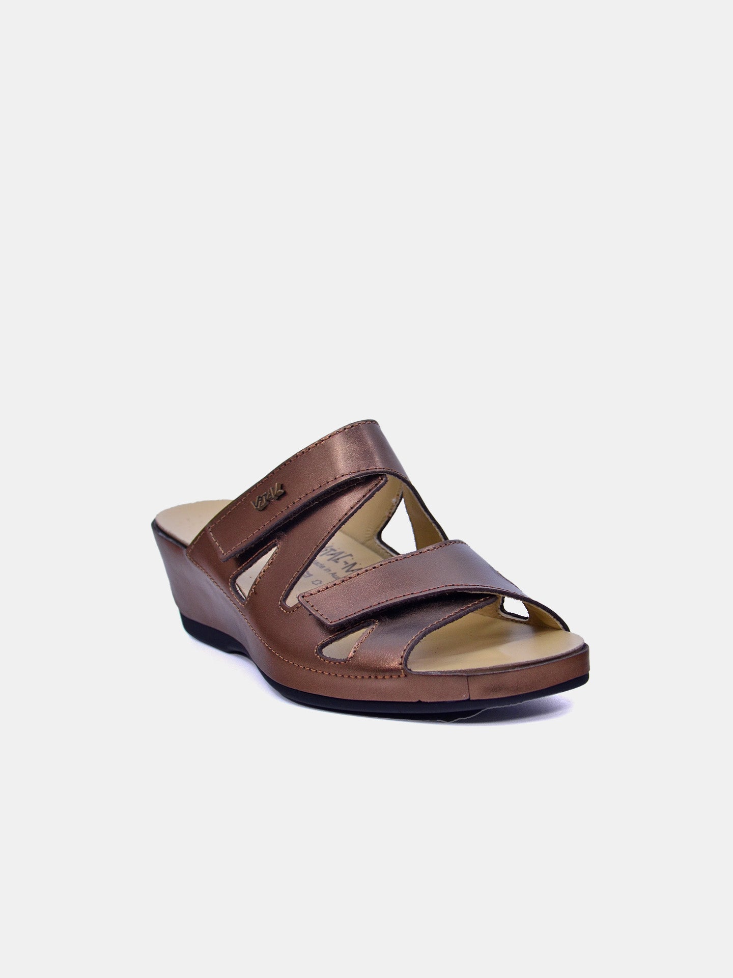 Vital 4103AS Women's Slider Sandals #color_Brown