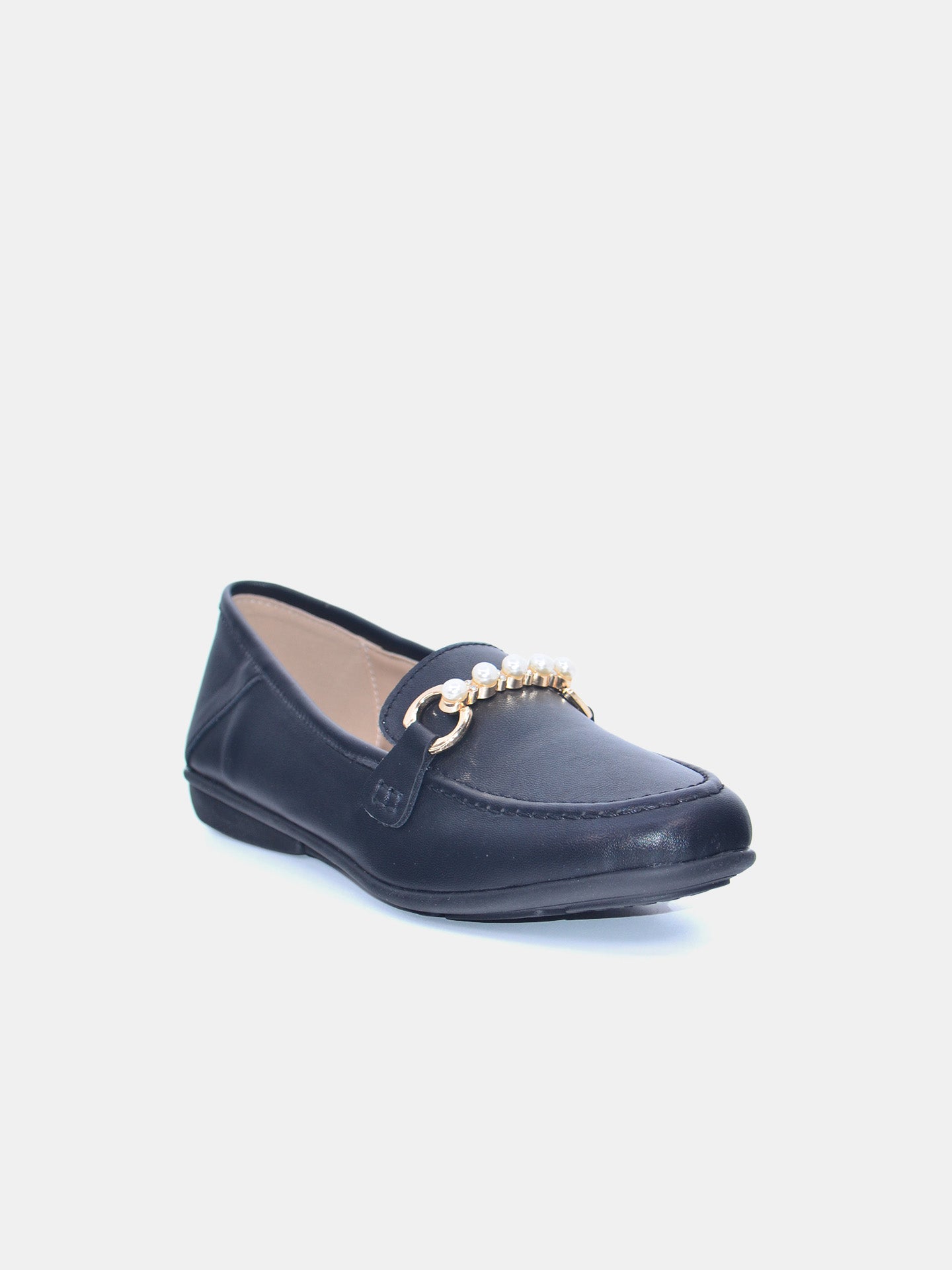 Michelle Morgan 219RC606 Women's Flat Sandals #color_Black