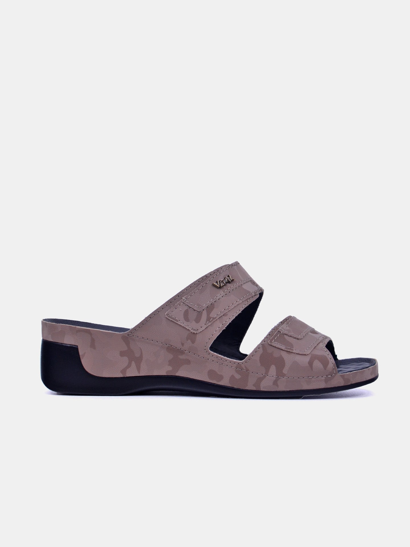 Vital 08062AS Women's Slider Sandals #color_Beige