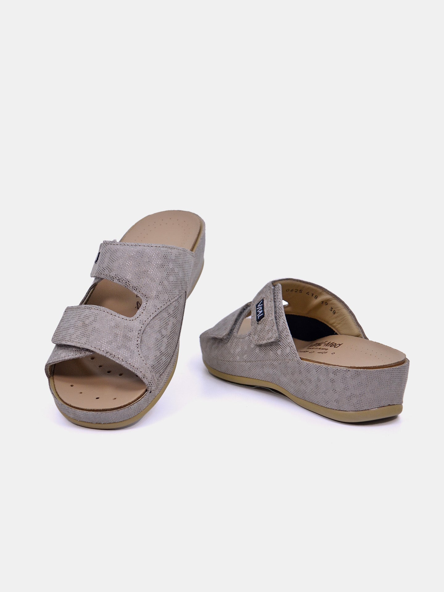Vital 0625MAS Women's Slider Sandals #color_Taupe