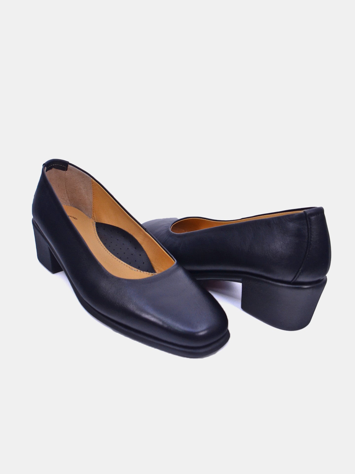 DFC Relax E-5625 Women's Heeled Shoes #color_Black