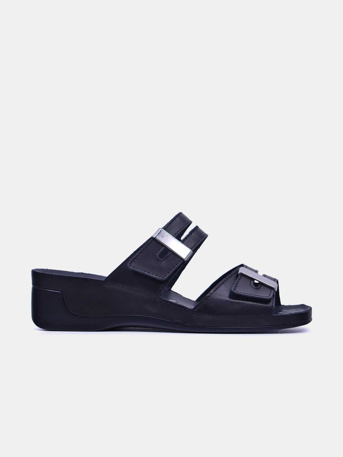 Vital 0836 Women's Heeled Sandals #color_Black