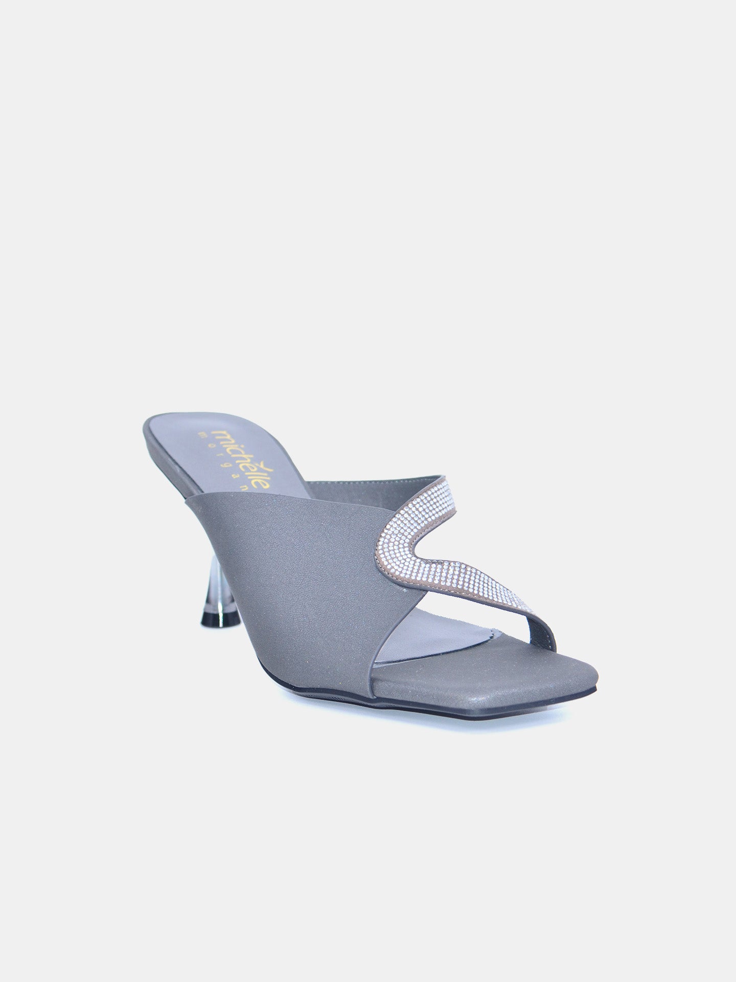 Michelle Morgan 213RJ772 Women's Heeled Sandals #color_Gray