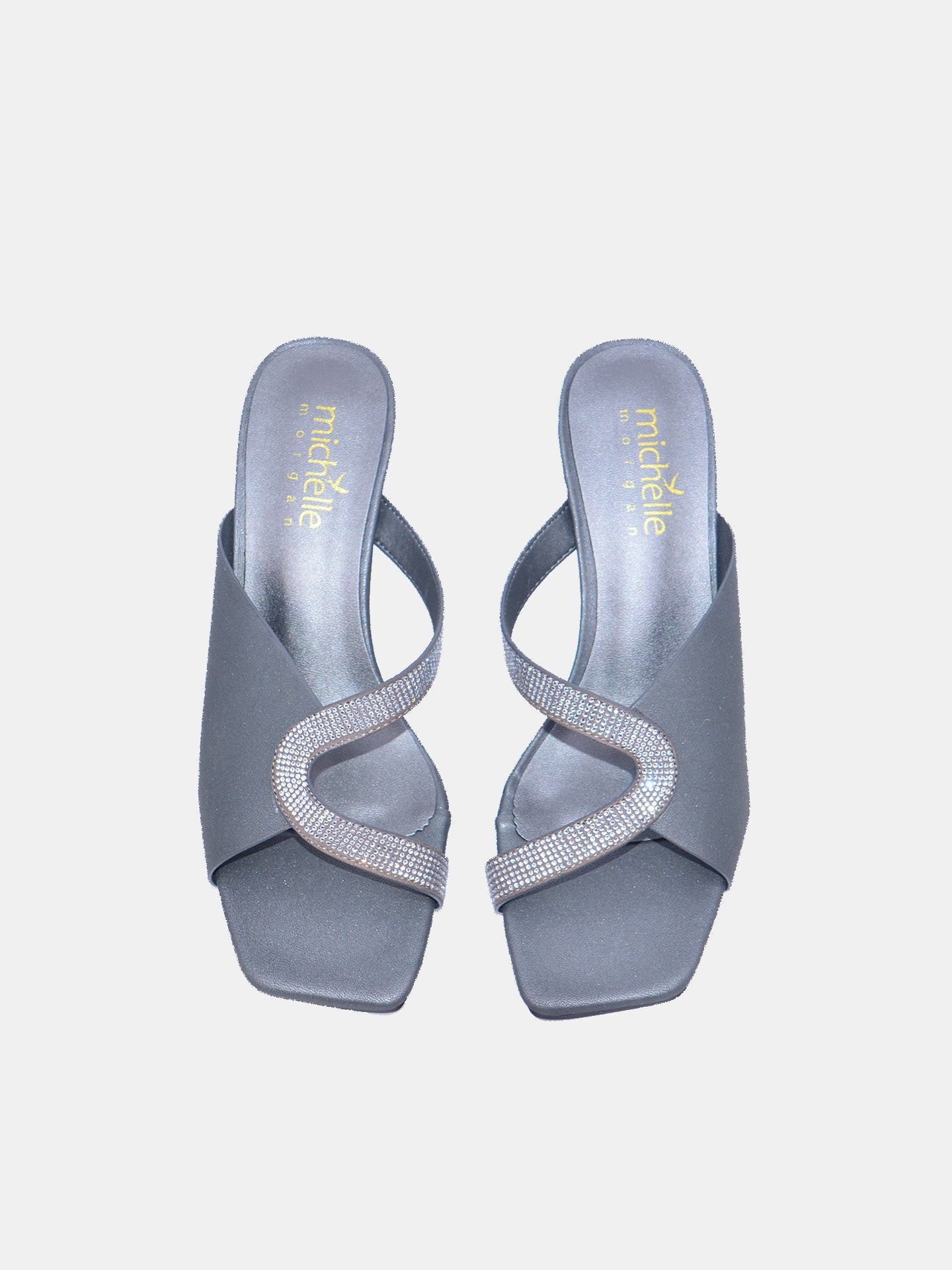 Michelle Morgan 213RJ772 Women's Heeled Sandals #color_Gray