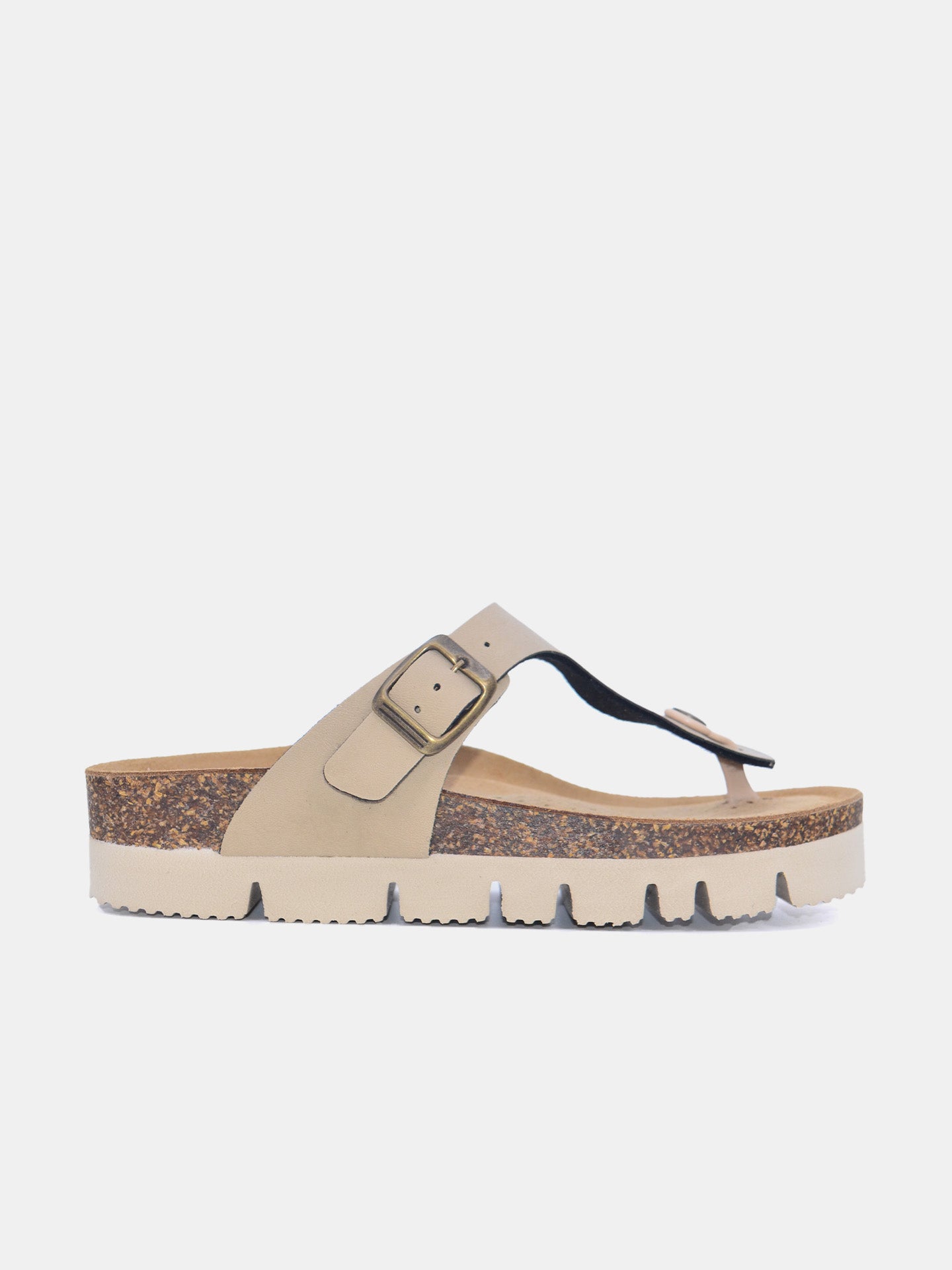 Biochic Women's Gizeh Sandals #color_Beige