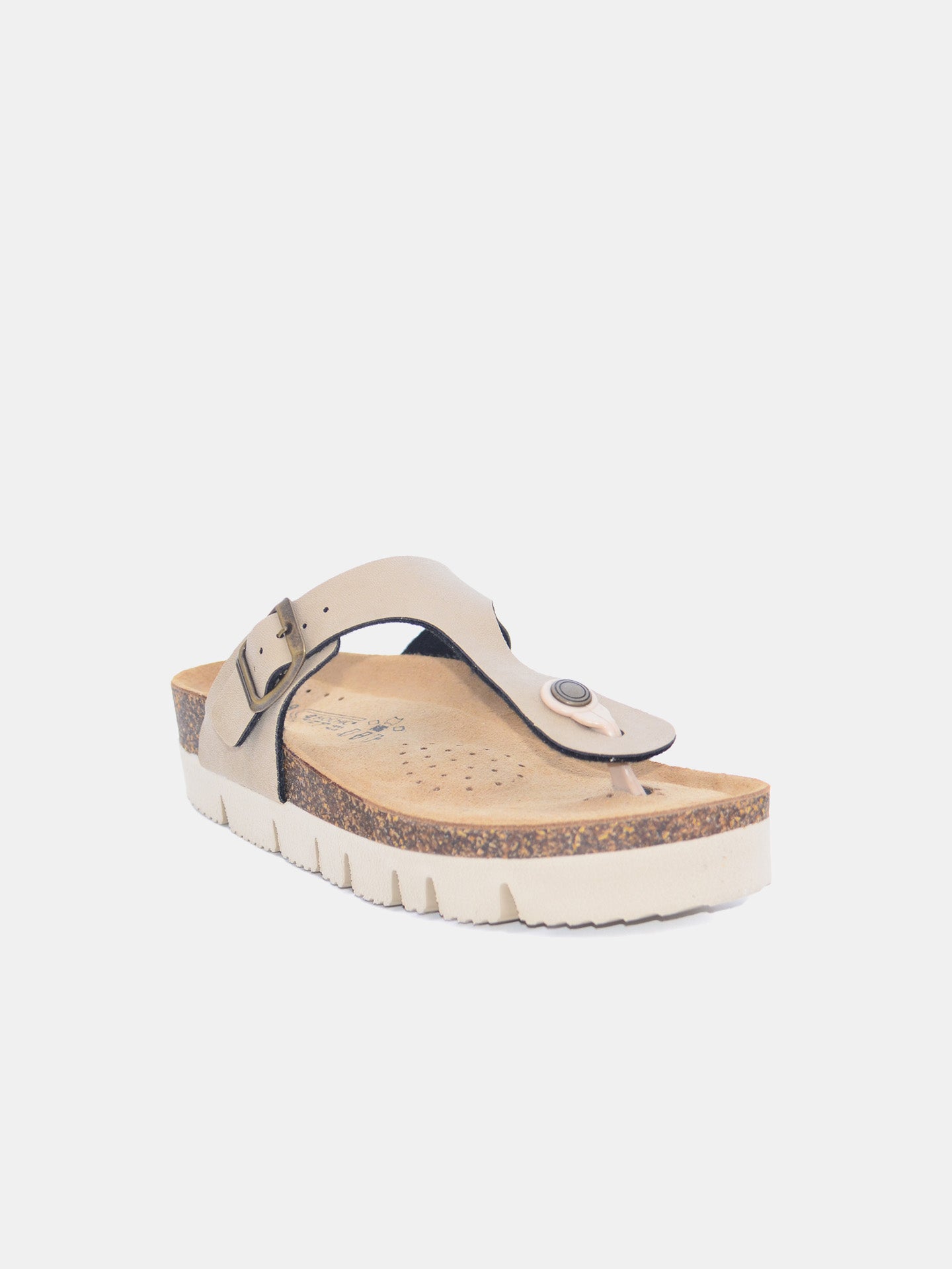 Biochic Women's Gizeh Sandals #color_Beige