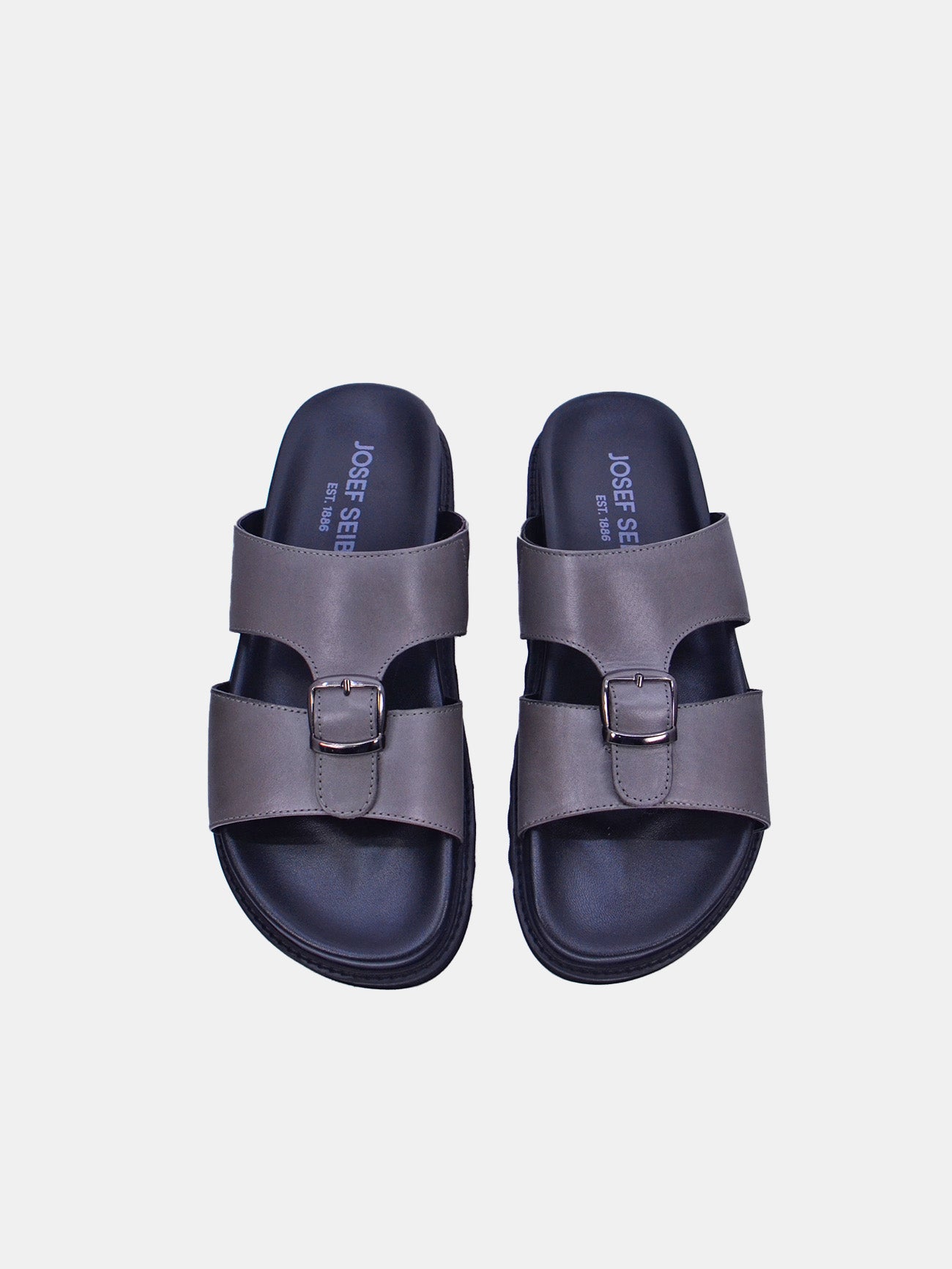 Josef Seibel 58403 Men's Casual Sandals #color_Gray