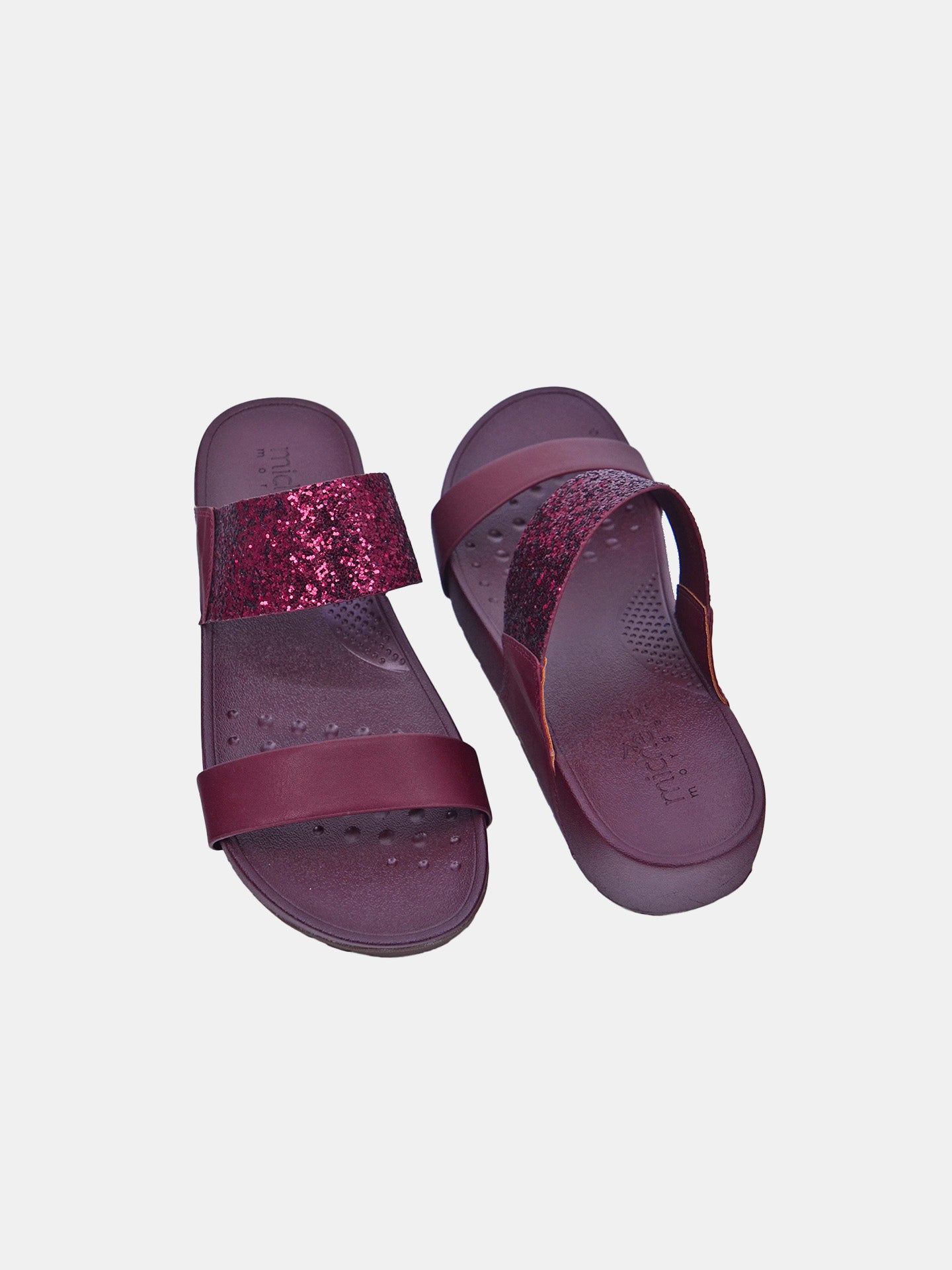 Michelle Morgan RJL187-03B Women's Sandals #color_Maroon