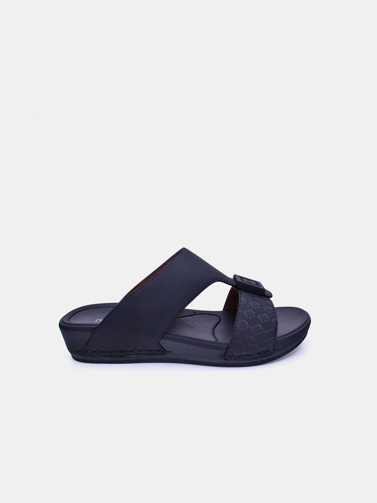 Montini 6633B001-1 Boys Arabic Sandals #color_Black