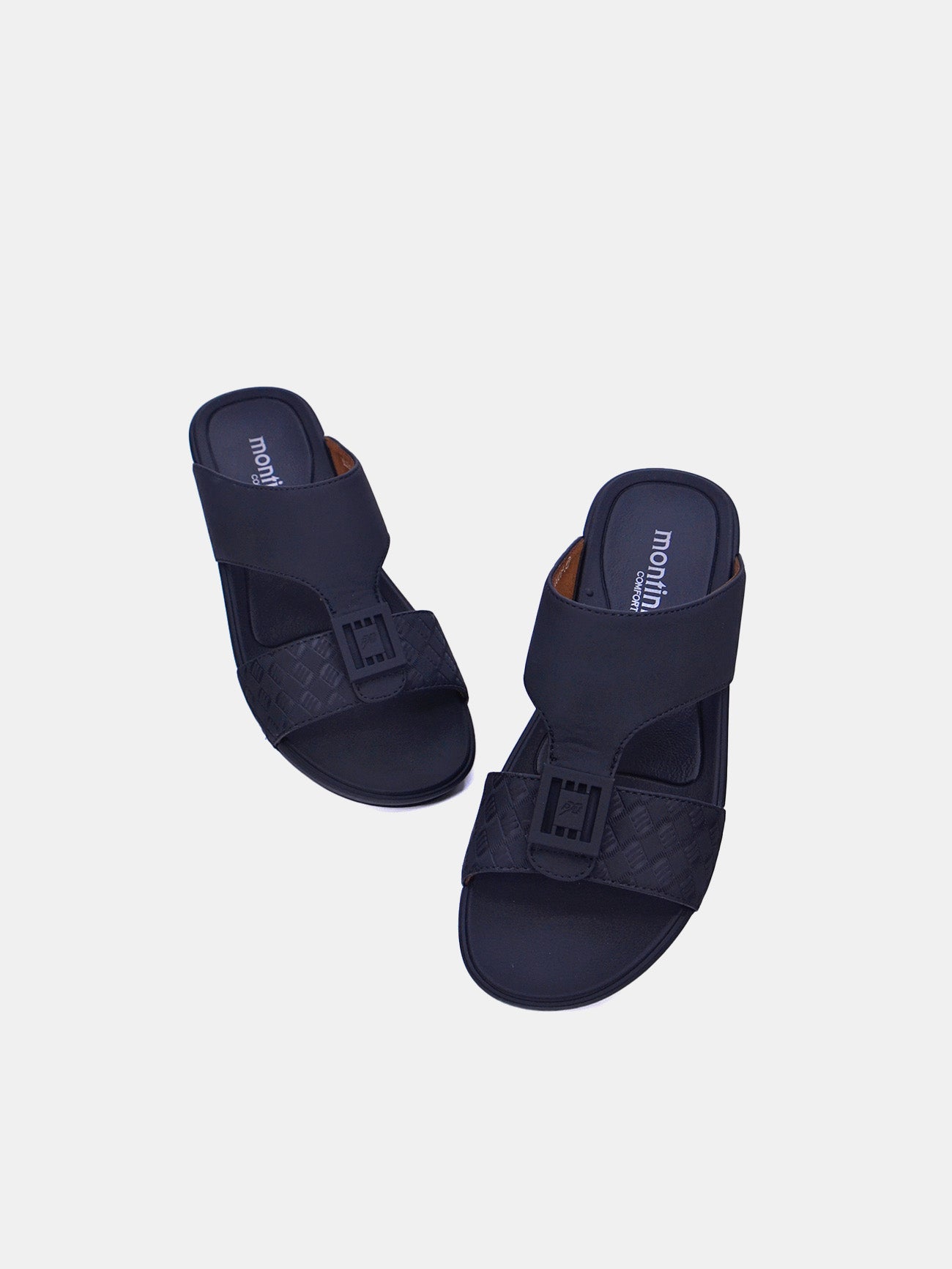 Montini 6633B001-1 Boys Arabic Sandals #color_Black