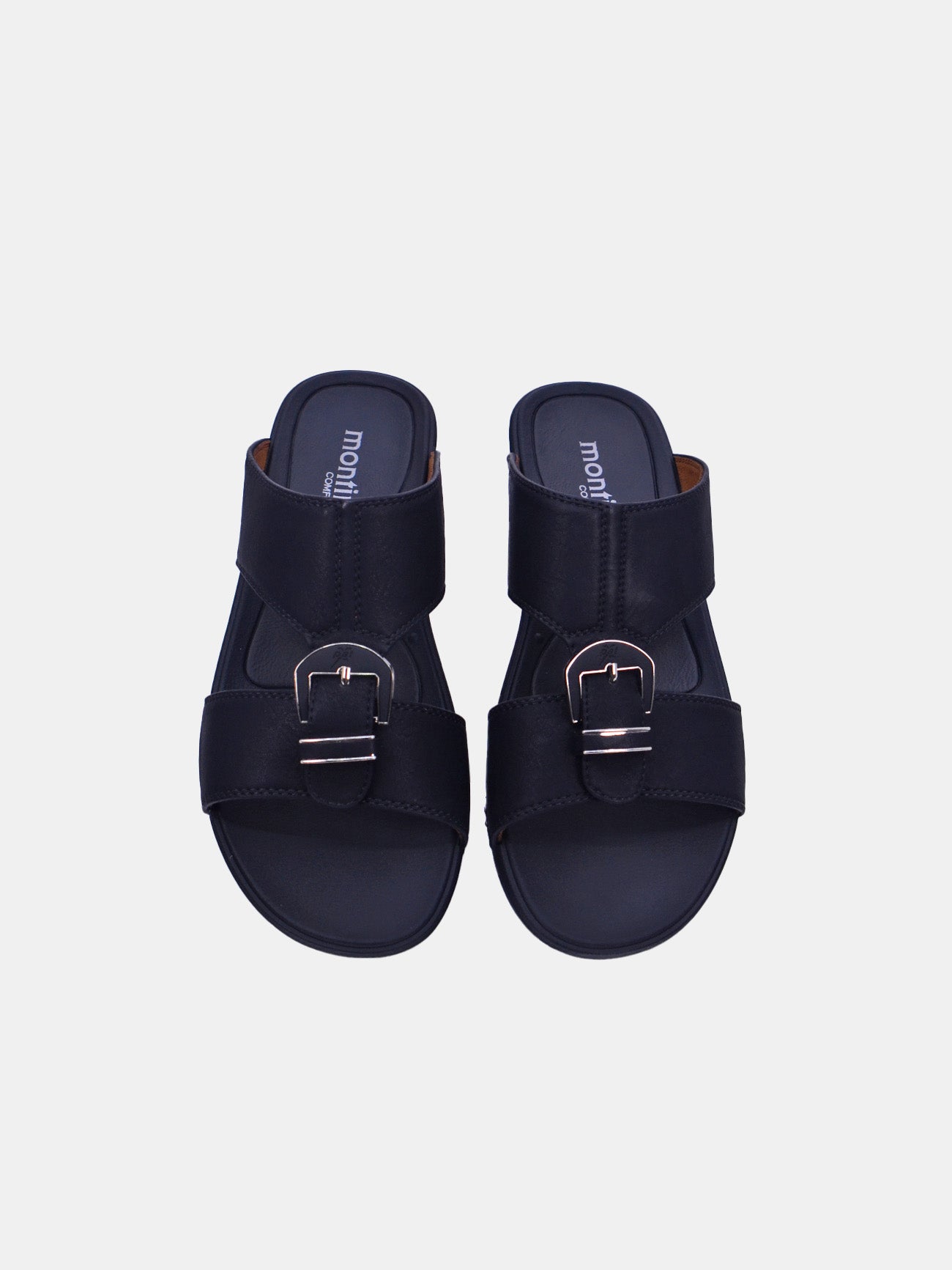 Montini 6633B009-1 Boys Arabic Sandals #color_Black