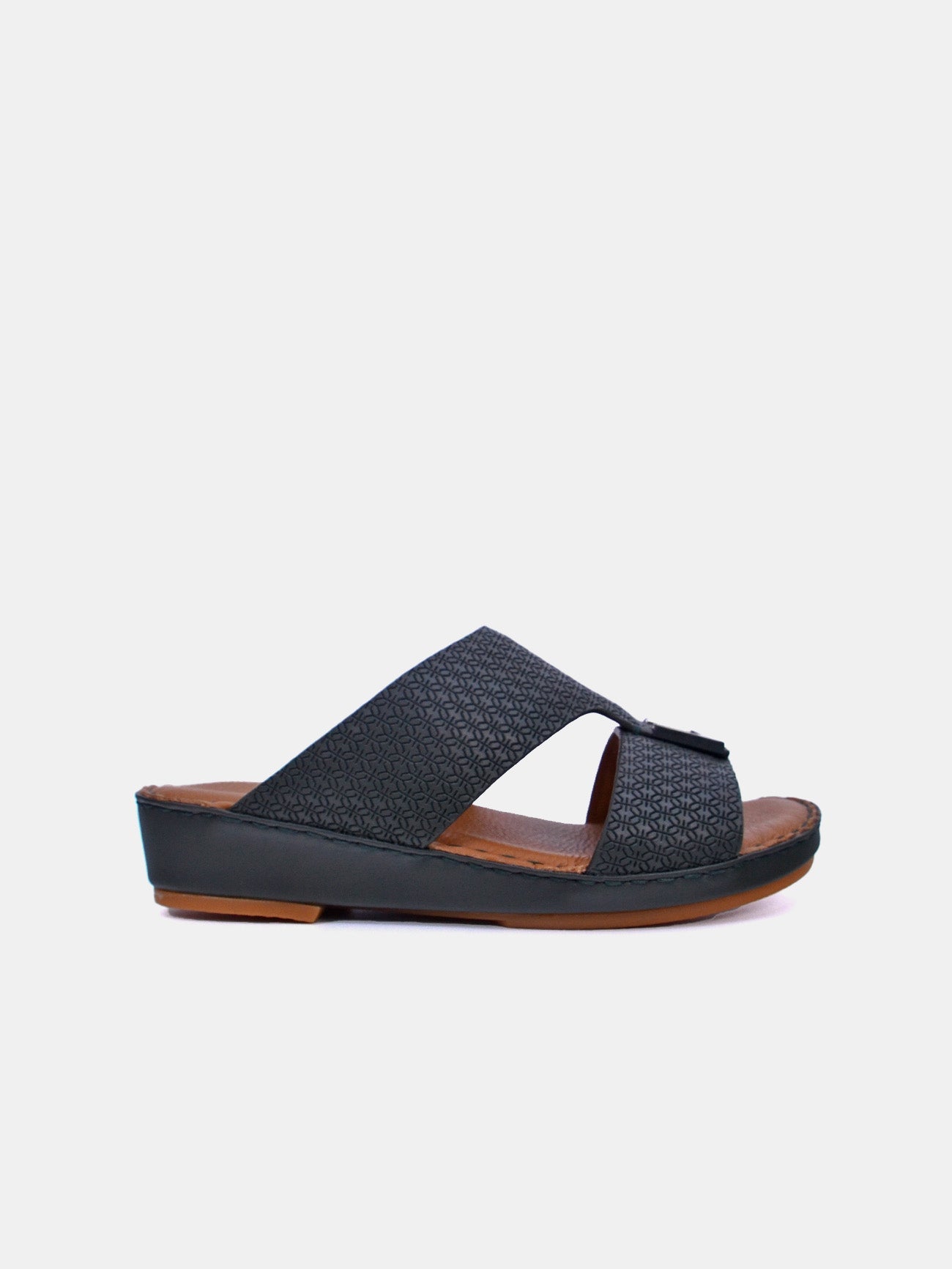 Barjeel Uno BSP1-01 Boys Arabic Sandals #color_Green