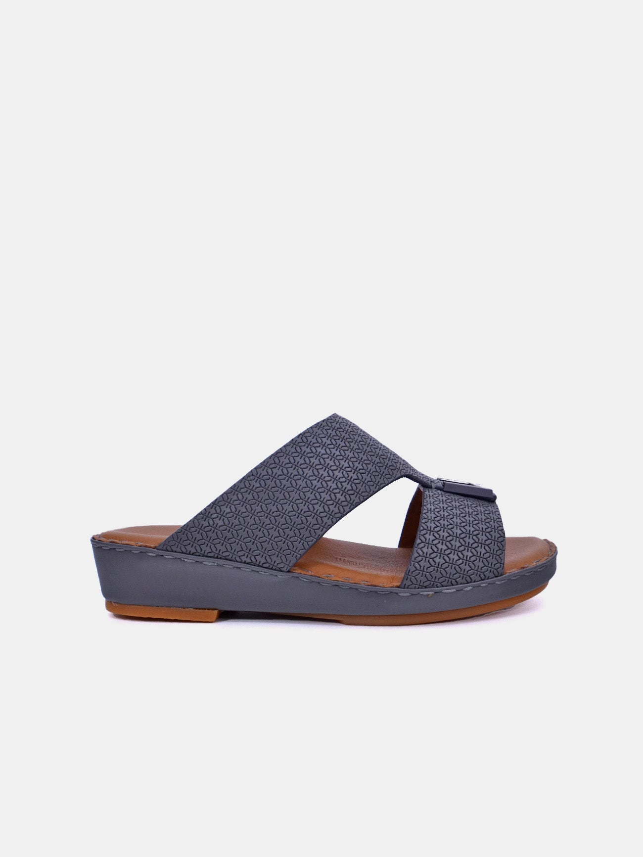 Barjeel Uno BSP1-01 Boys Arabic Sandals #color_Gray