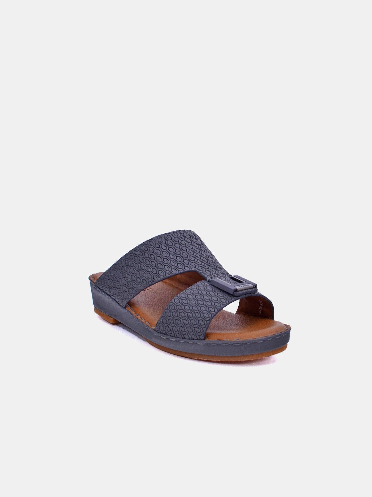 Barjeel Uno BSP1-01 Boys Arabic Sandals #color_Gray