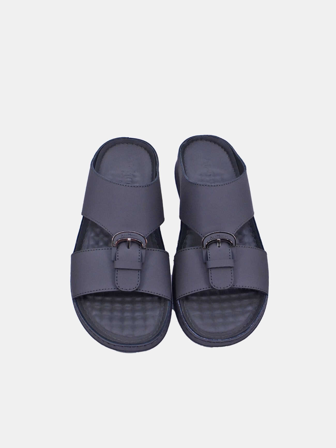 Al Maidan K-792 Men's Arabic Sandals #color_Gray