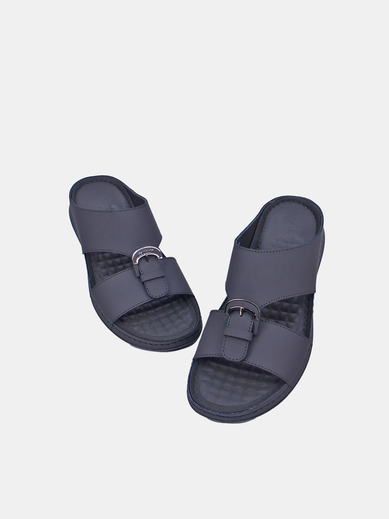 Al Maidan K-792 Men's Arabic Sandals #color_Gray