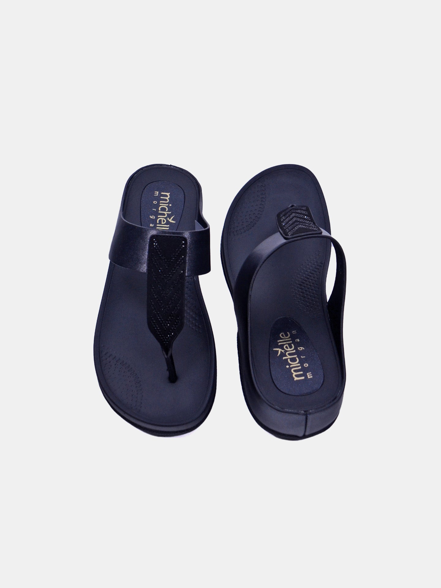 Michelle Morgan 114RC275 Women's Sandals #color_Black
