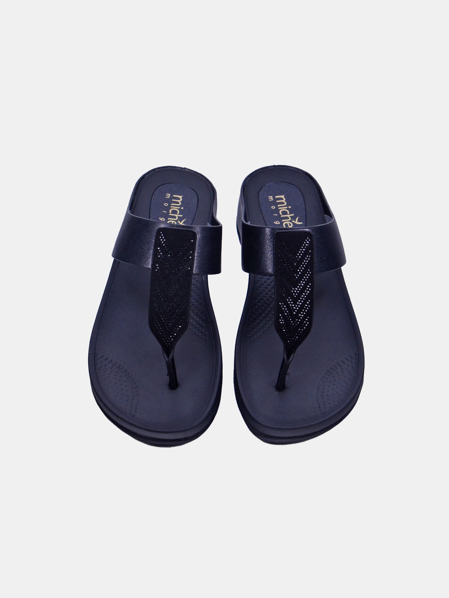 Michelle Morgan 114RC275 Women's Sandals #color_Black