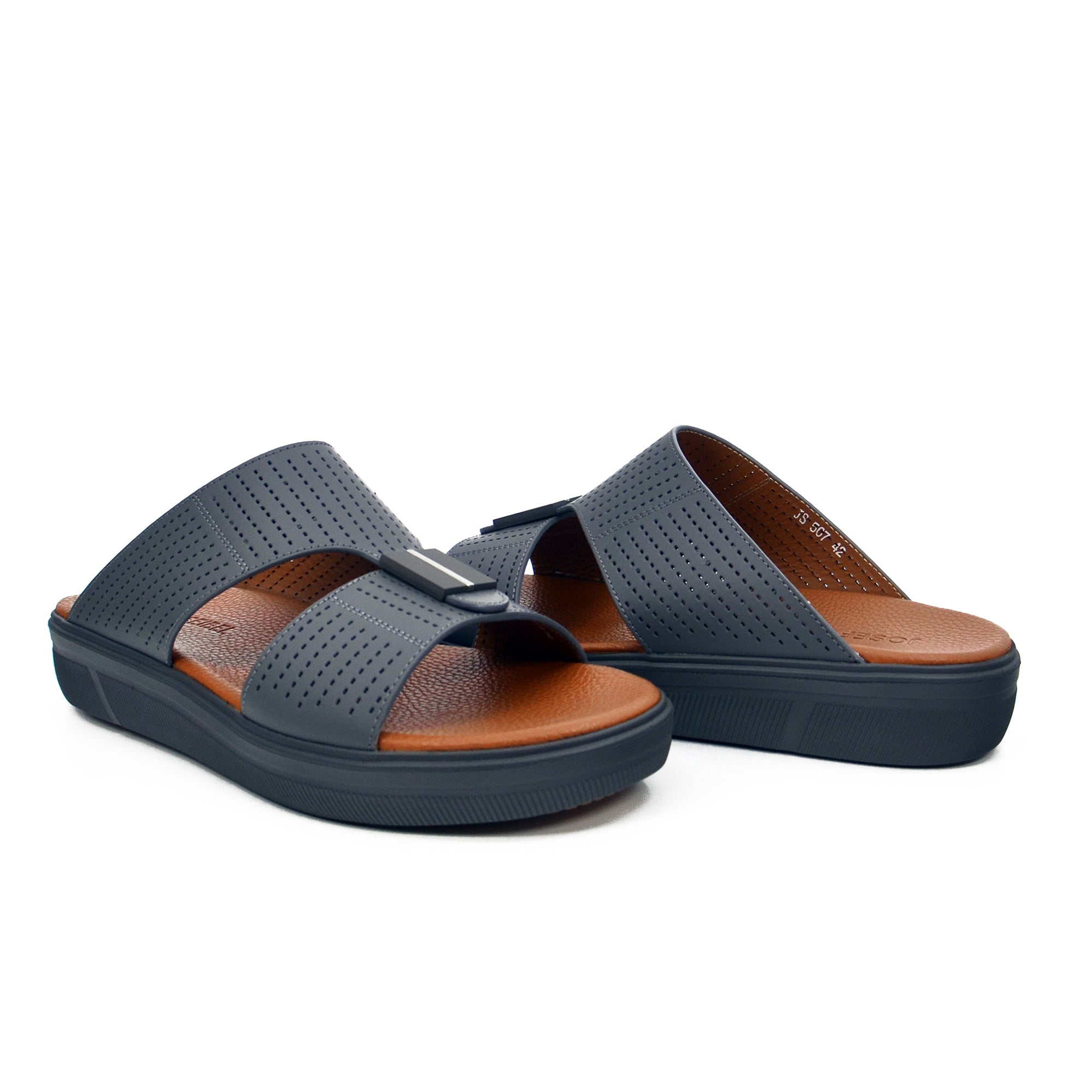 Josef Seibel JS 507 Men's Arabic Sandals #color_Gray