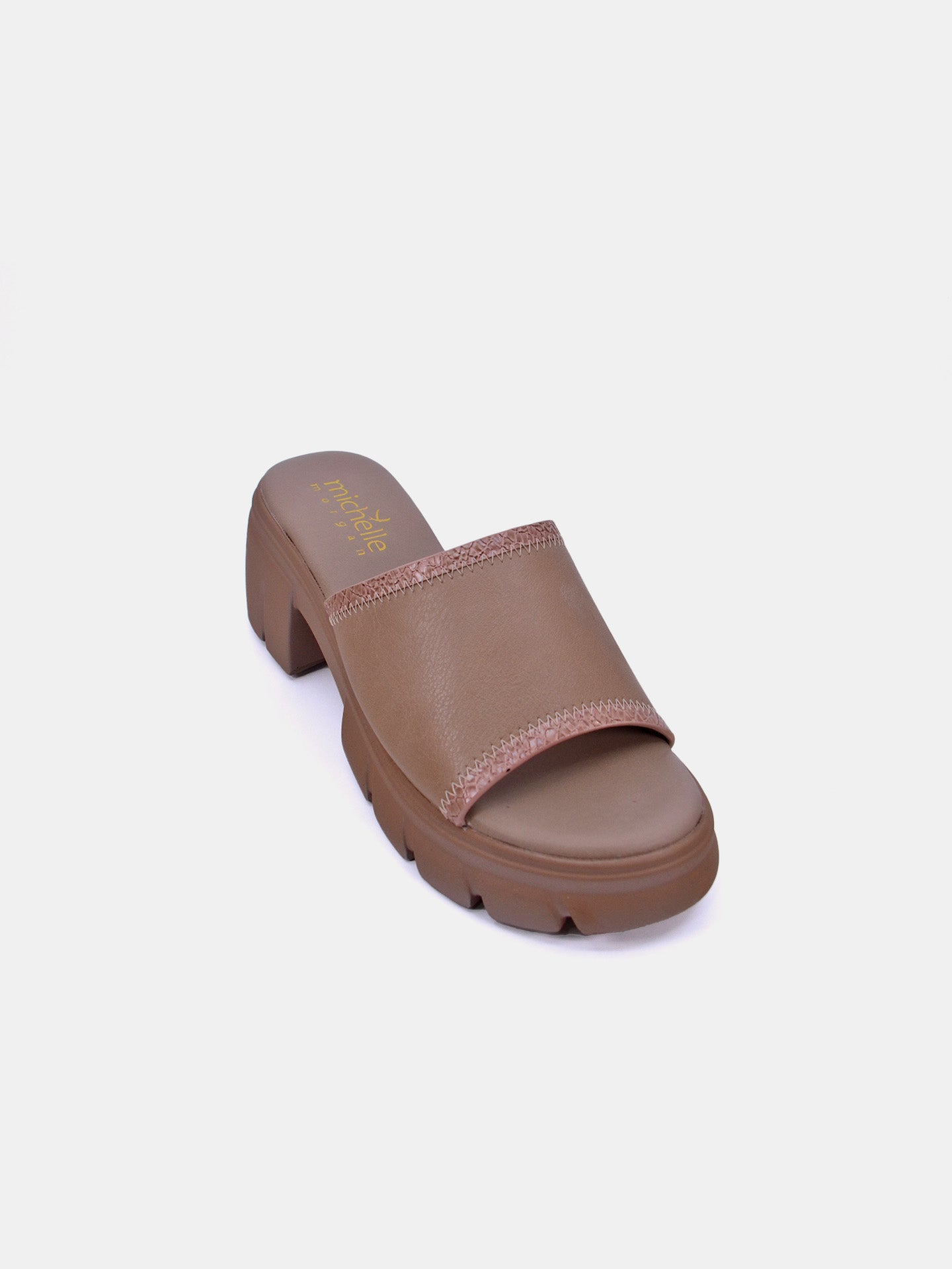 Michelle Morgan 214RJ636 Women's Casual Sandals #color_beige