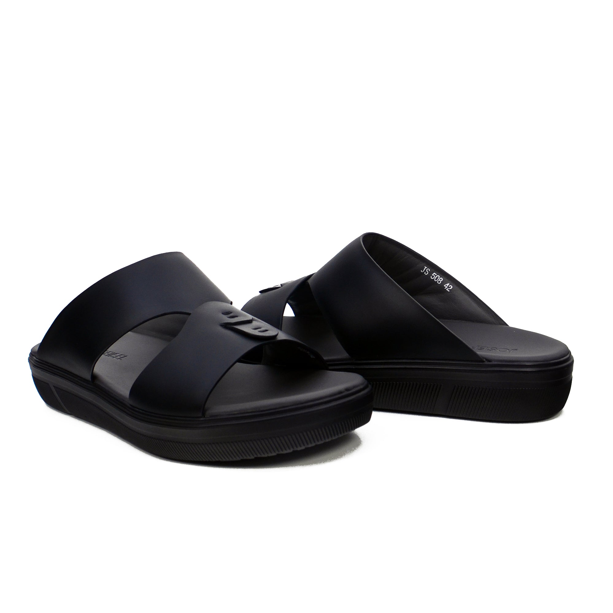 Josef Seibel JS 508 Men's Arabic Sandals #color_Black