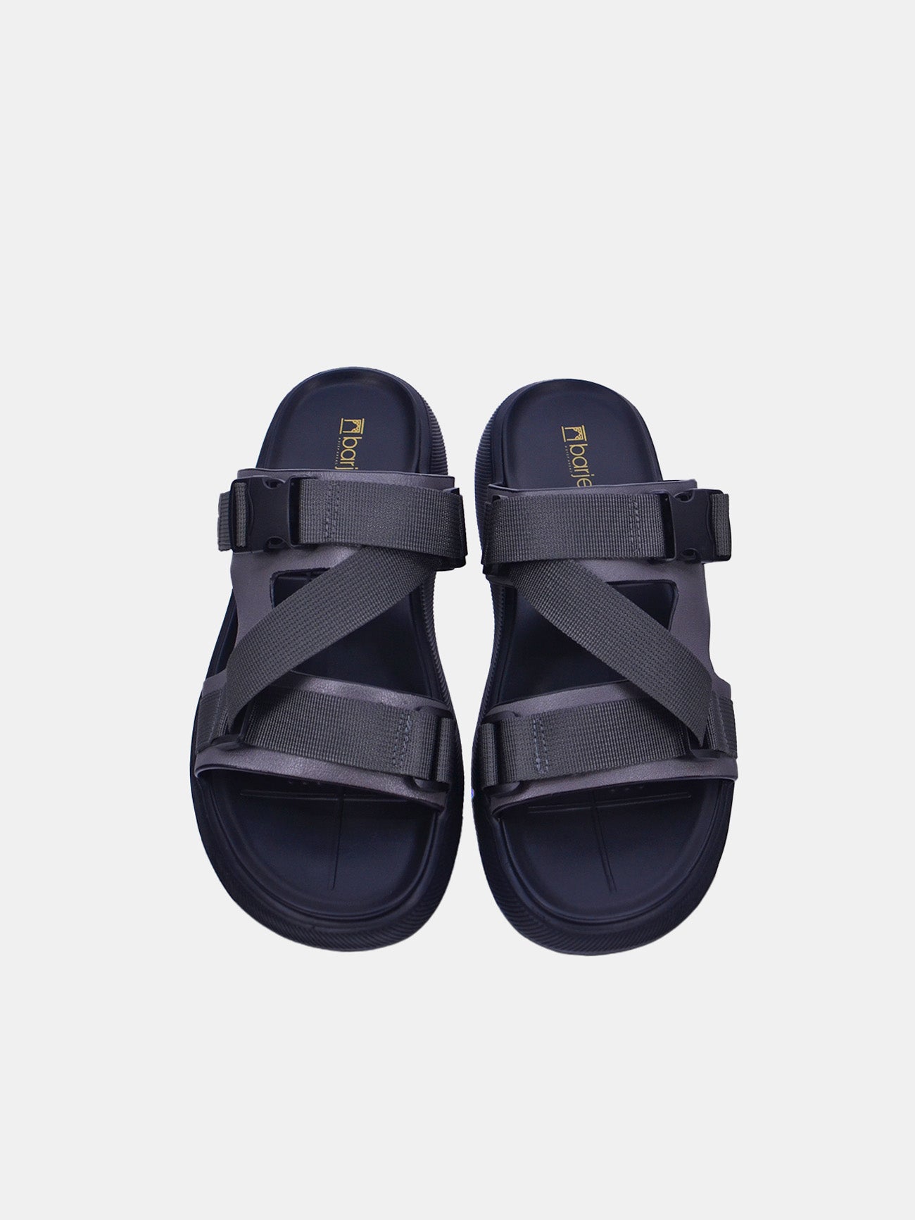 Barjeel Uno 9182-13 Men's Sandals #color_Gray