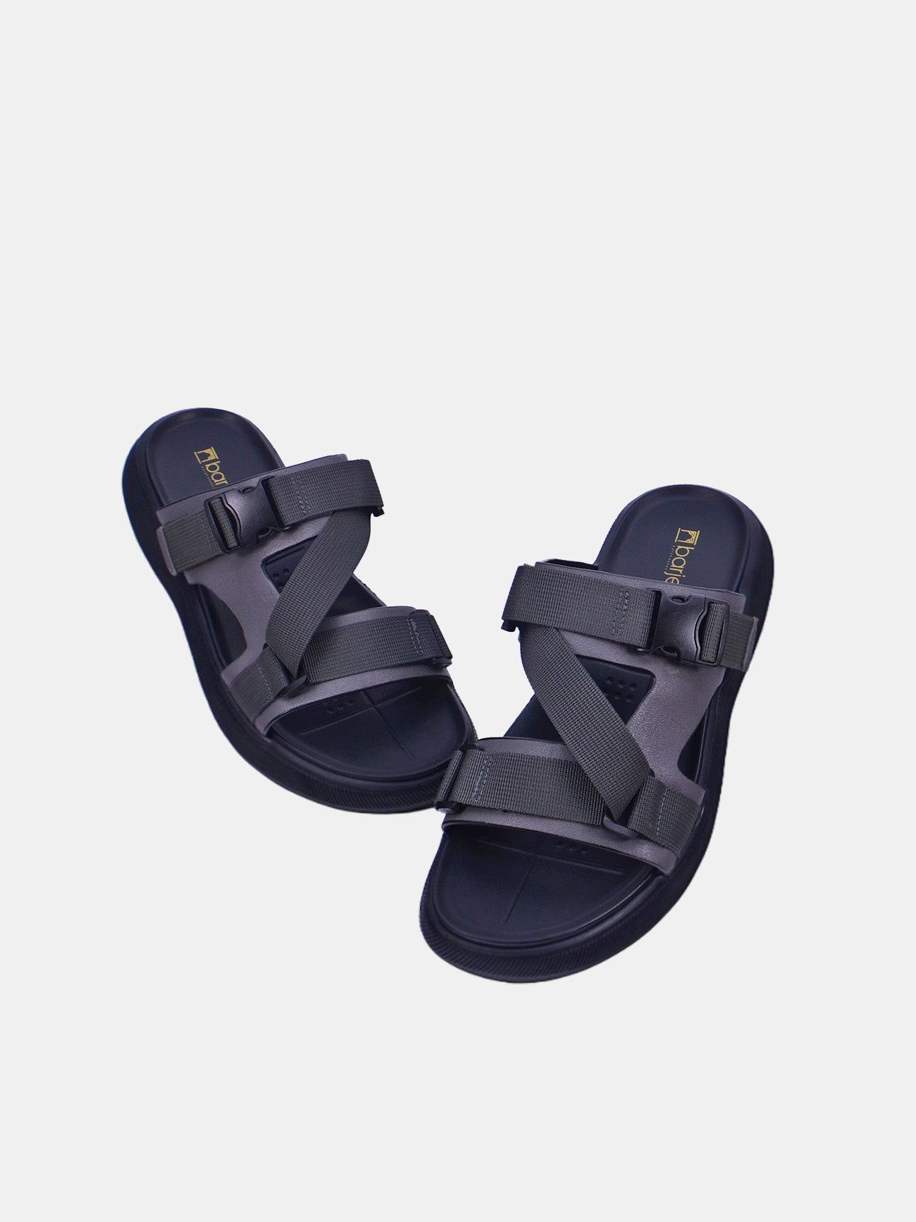 Barjeel Uno 9182-13 Men's Sandals #color_Gray