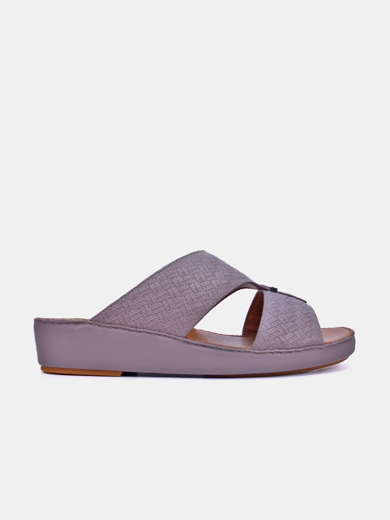 Barjeel Uno BSP1-61 Men's Arabic Sandals #color_gray