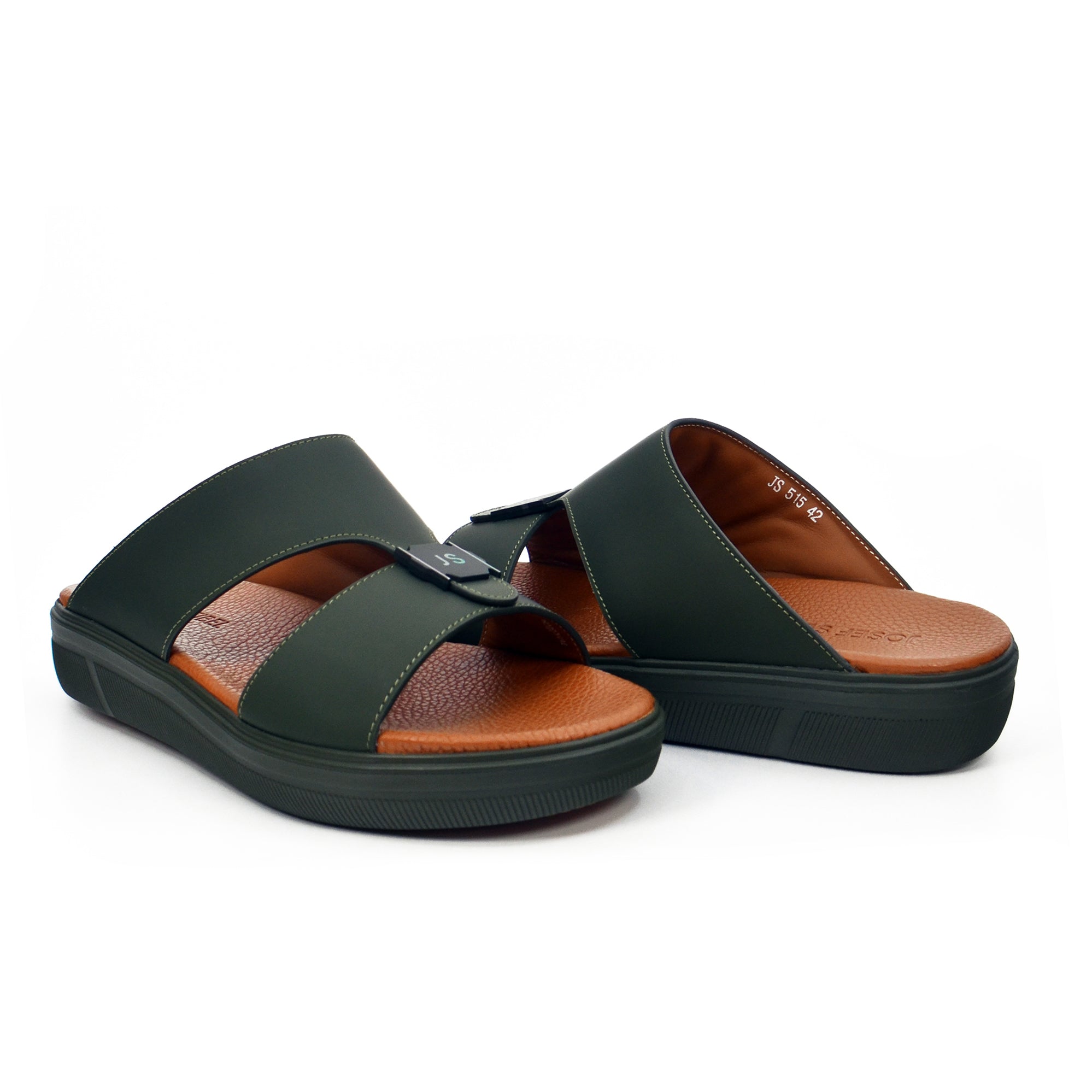 Josef Seibel JS 515 Men's Arabic Sandals #color_Green