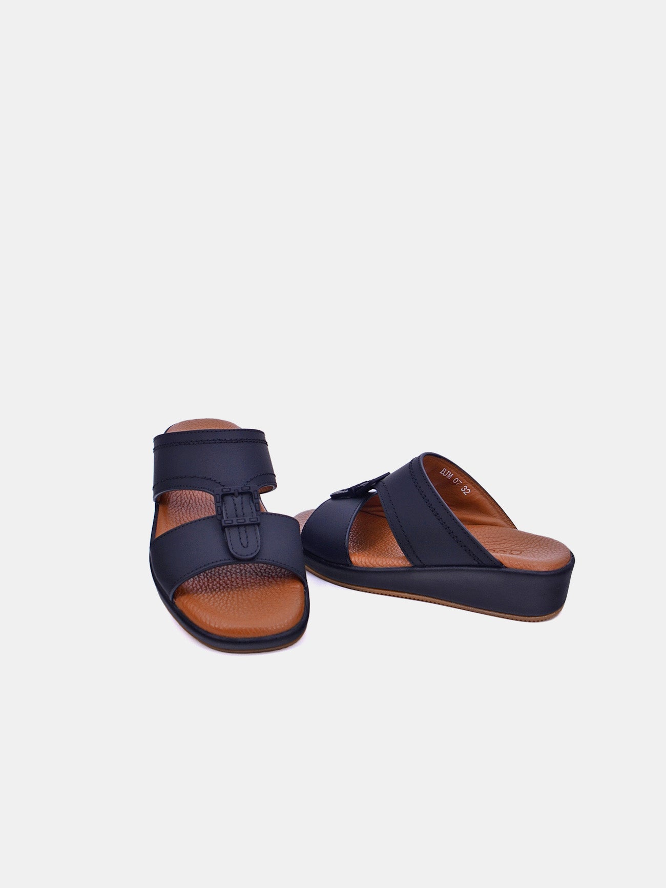 Barjeel Uno BJM 07 Boys Sandals #color_Black