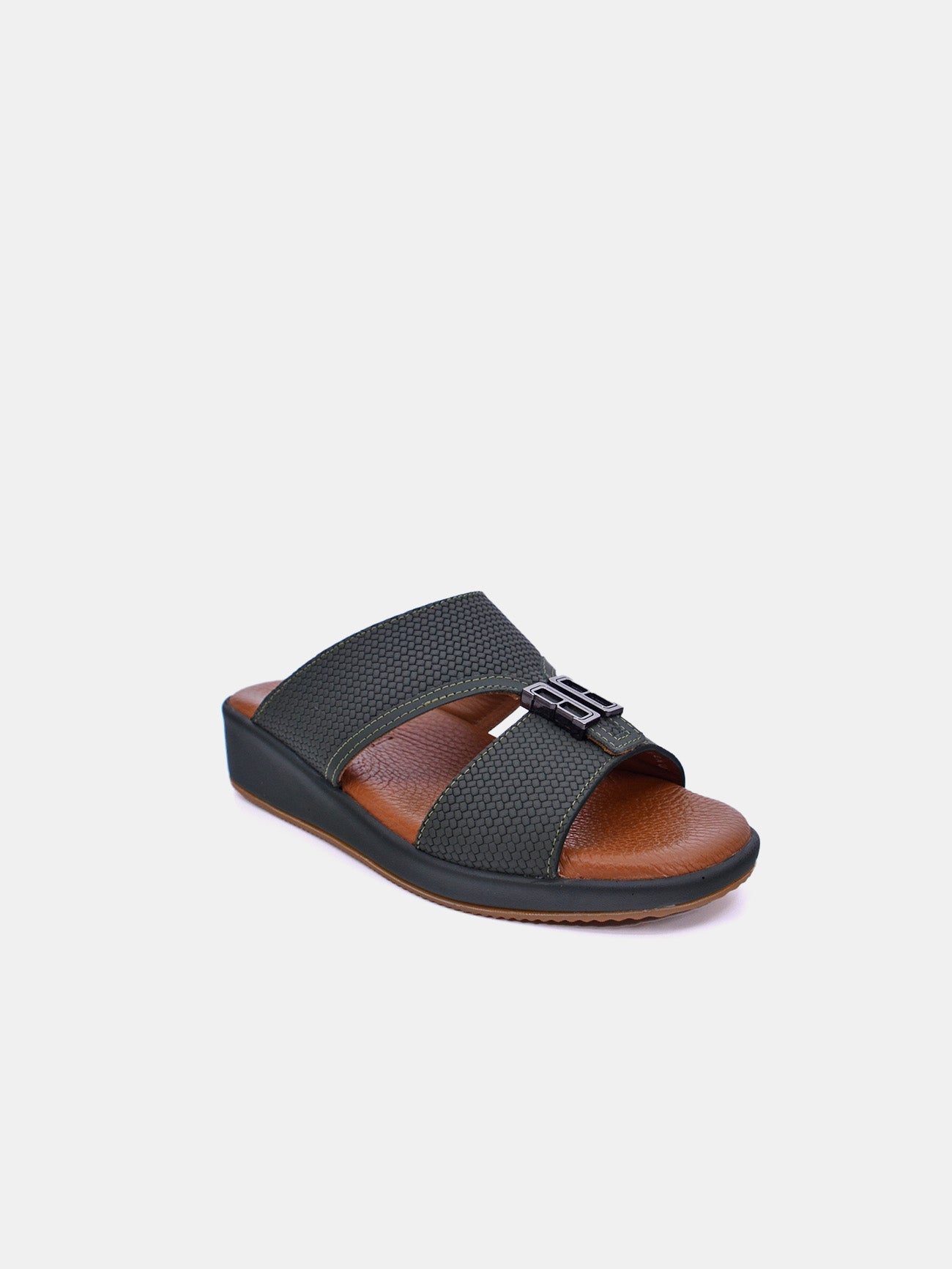 Barjeel Uno BJM 16 Boys Arabic Sandals #color_Green