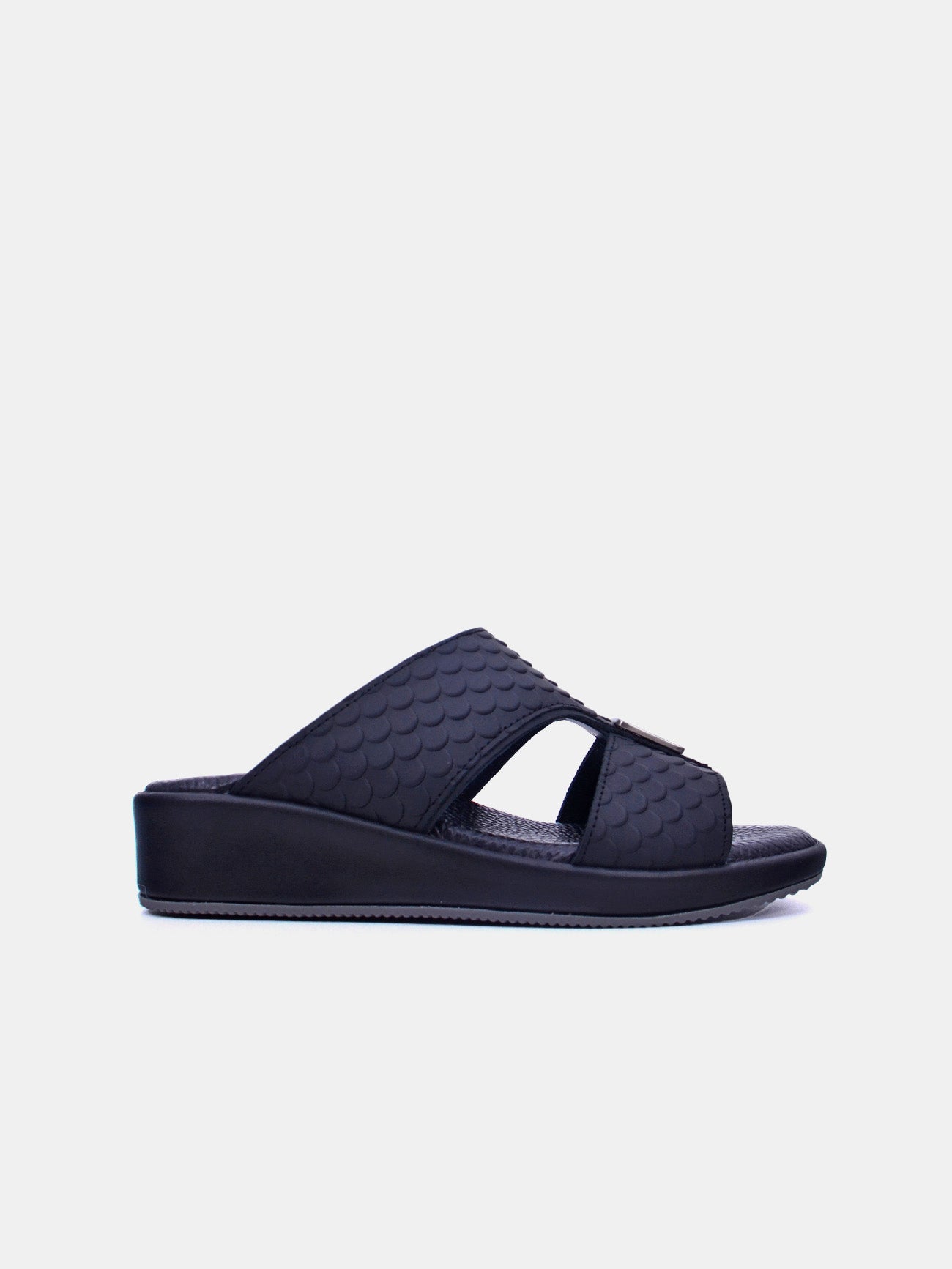 Barjeel Uno VTS 19 Boys Sandals #color_Black