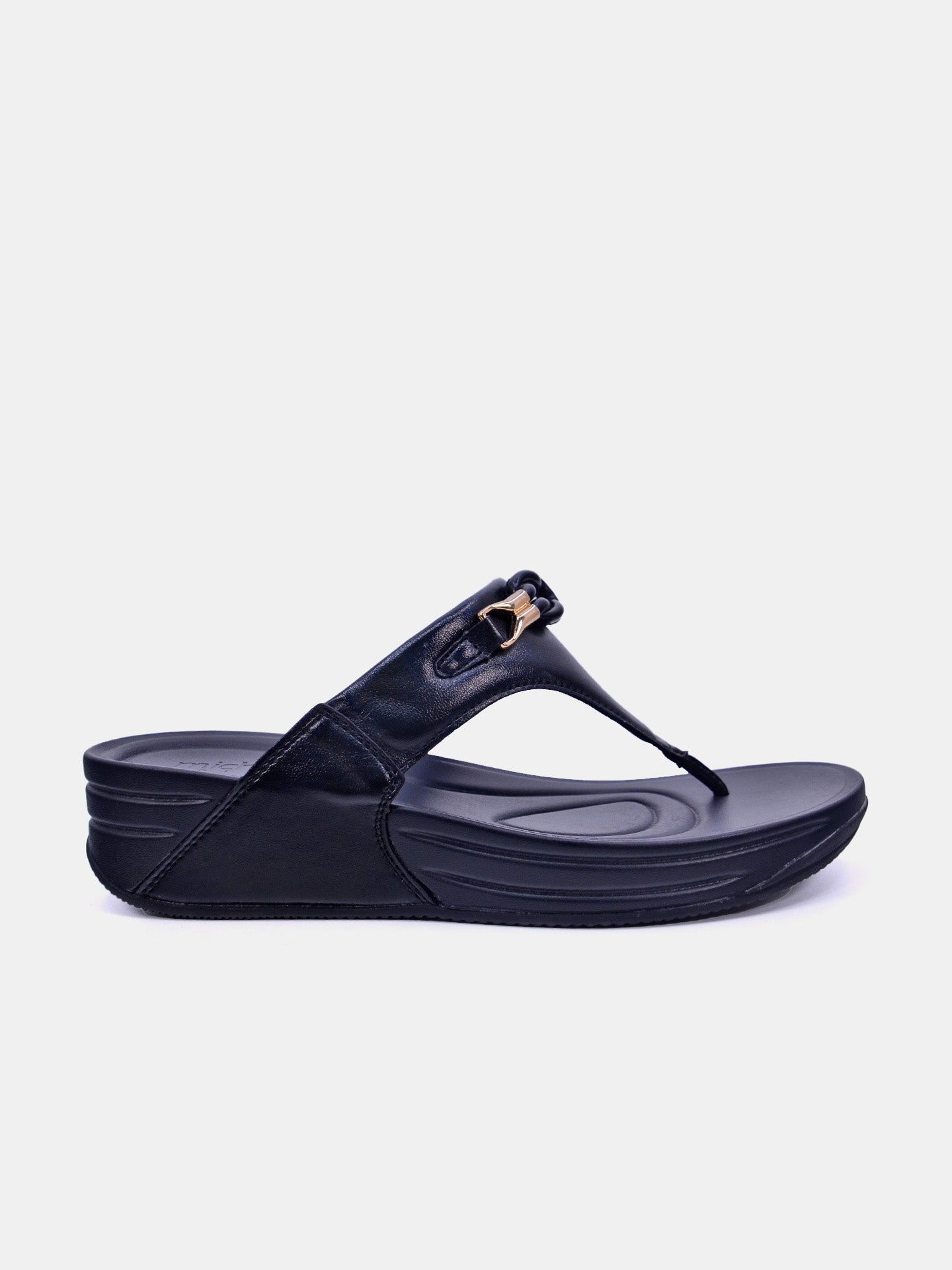 Michelle Morgan 214RJ673 Women's Sandals #color_Black