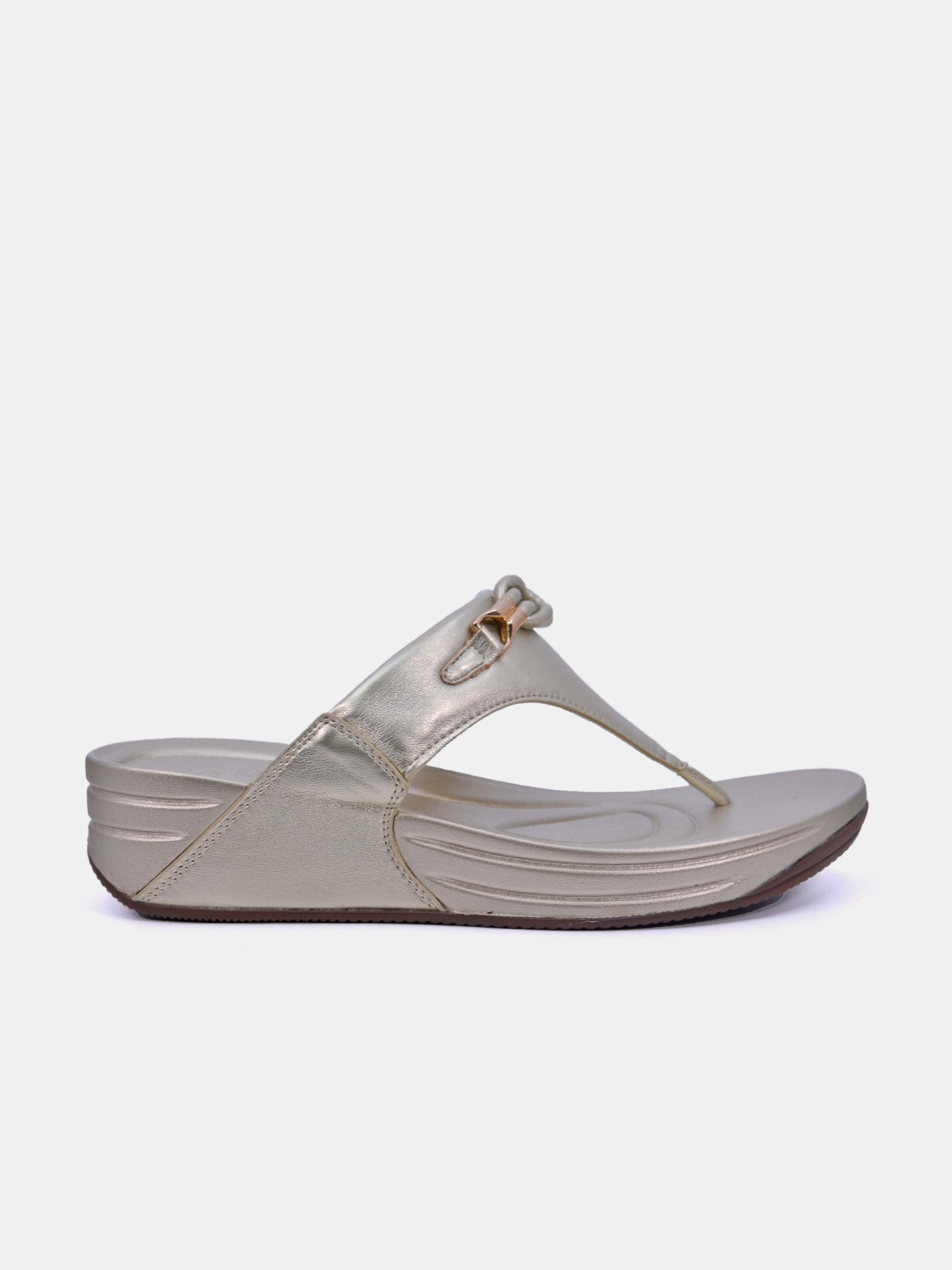 Michelle Morgan 214RJ673 Women's Sandals #color_Gold