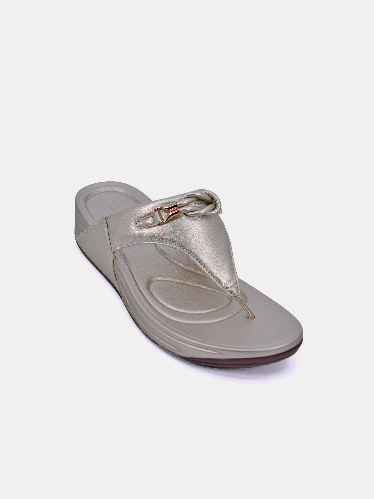 Michelle Morgan 214RJ673 Women's Sandals #color_Gold