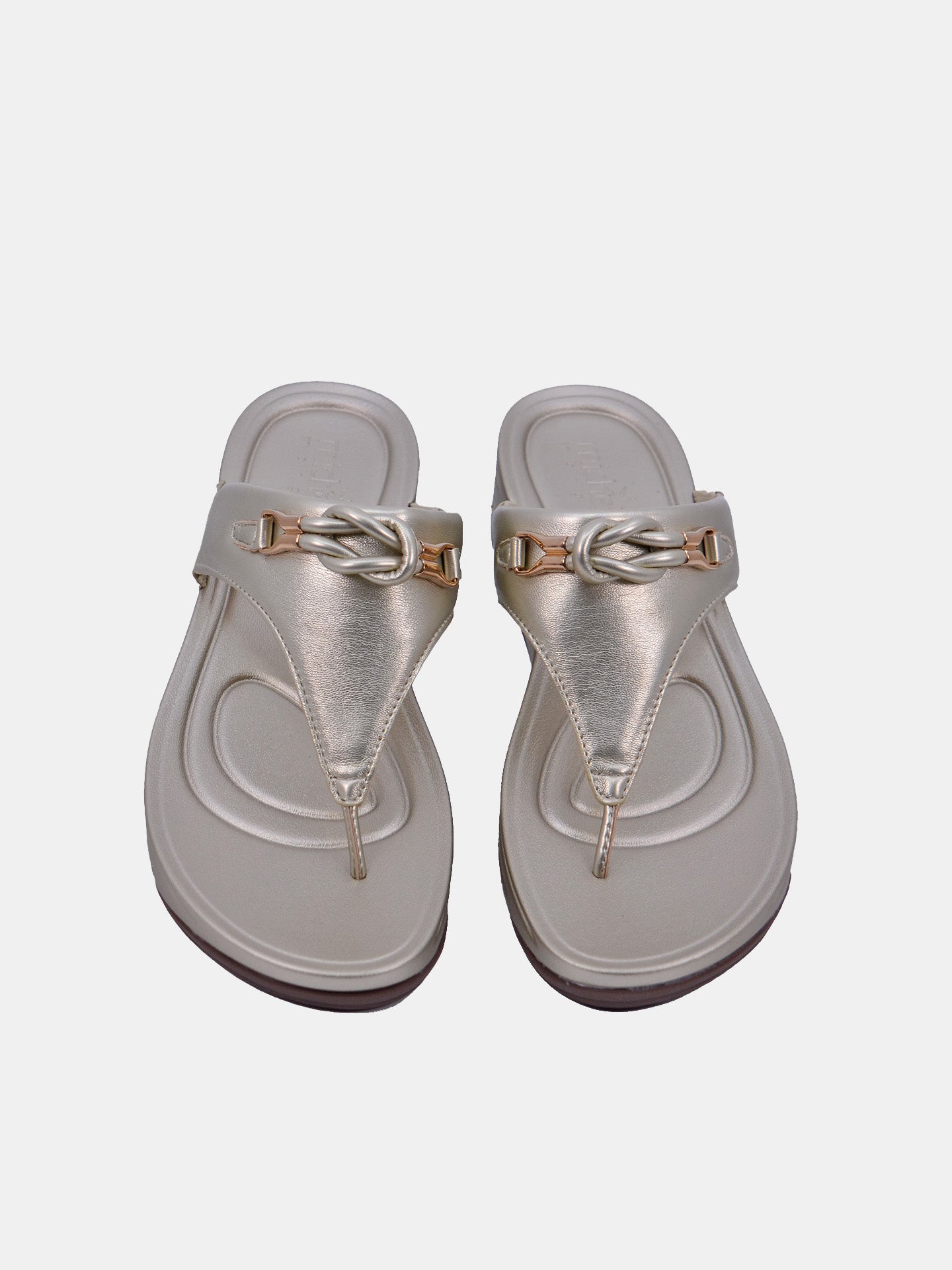 Michelle Morgan 214RJ673 Women's Sandals #color_Gold