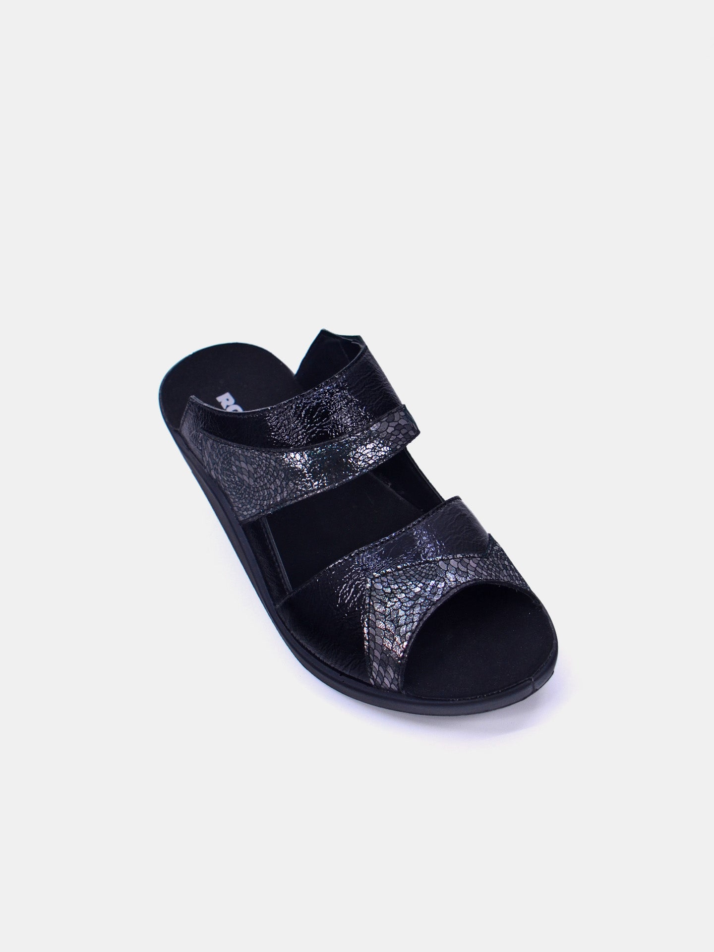Romika 27155-AR551 Women's Heeled Sandals #color_Black