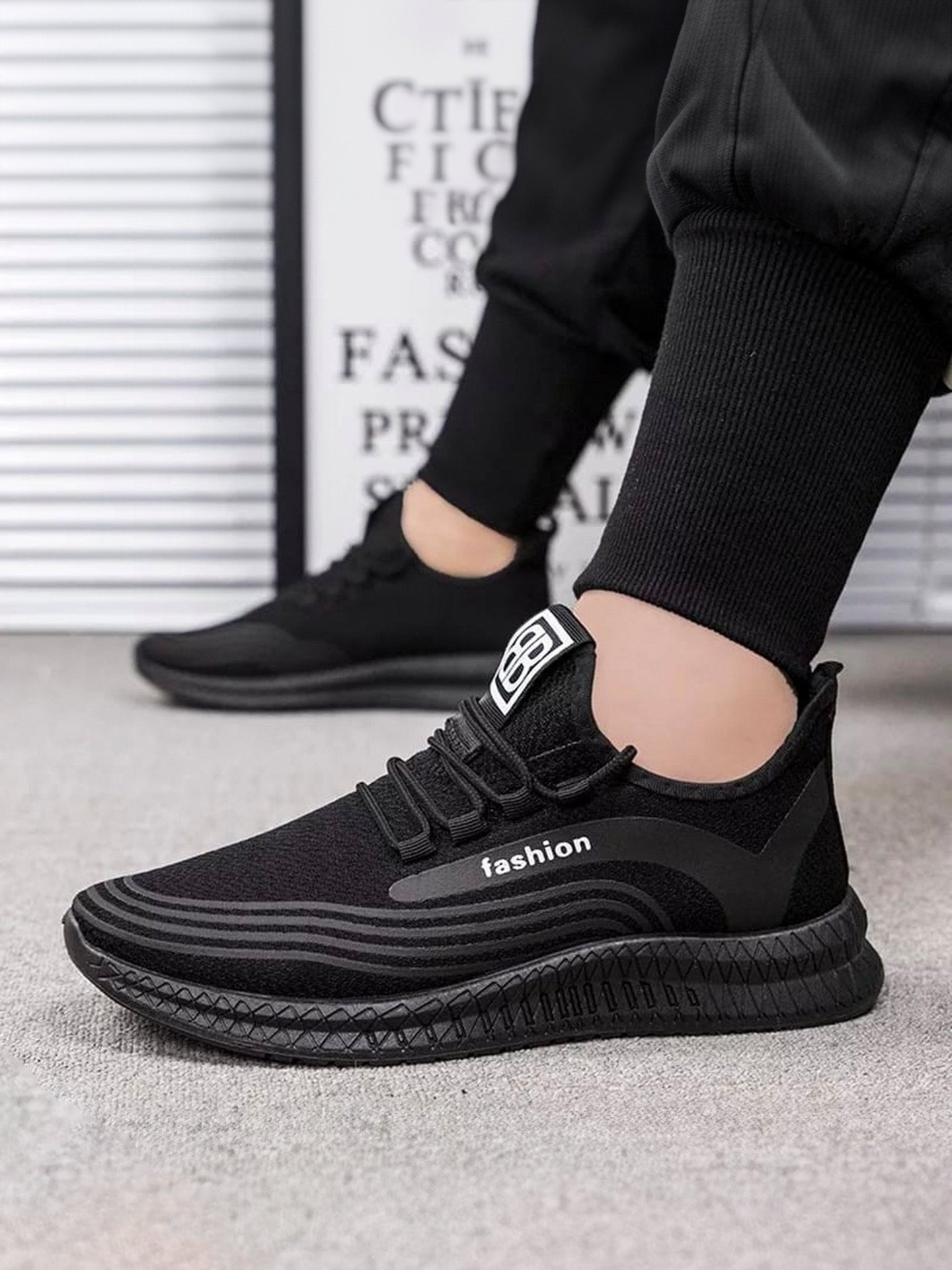 Raydlinx Men's Safety Shoes #color_Black