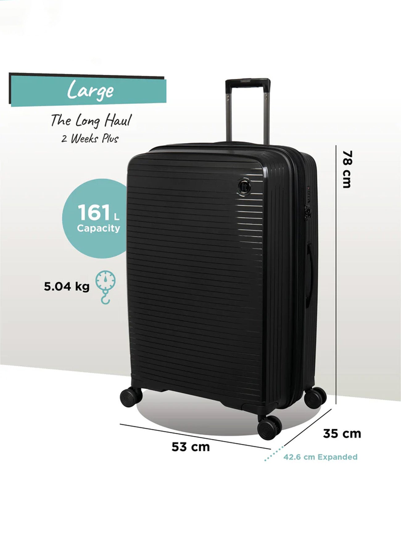 IT Spontaneous Trolley Bag #color_black