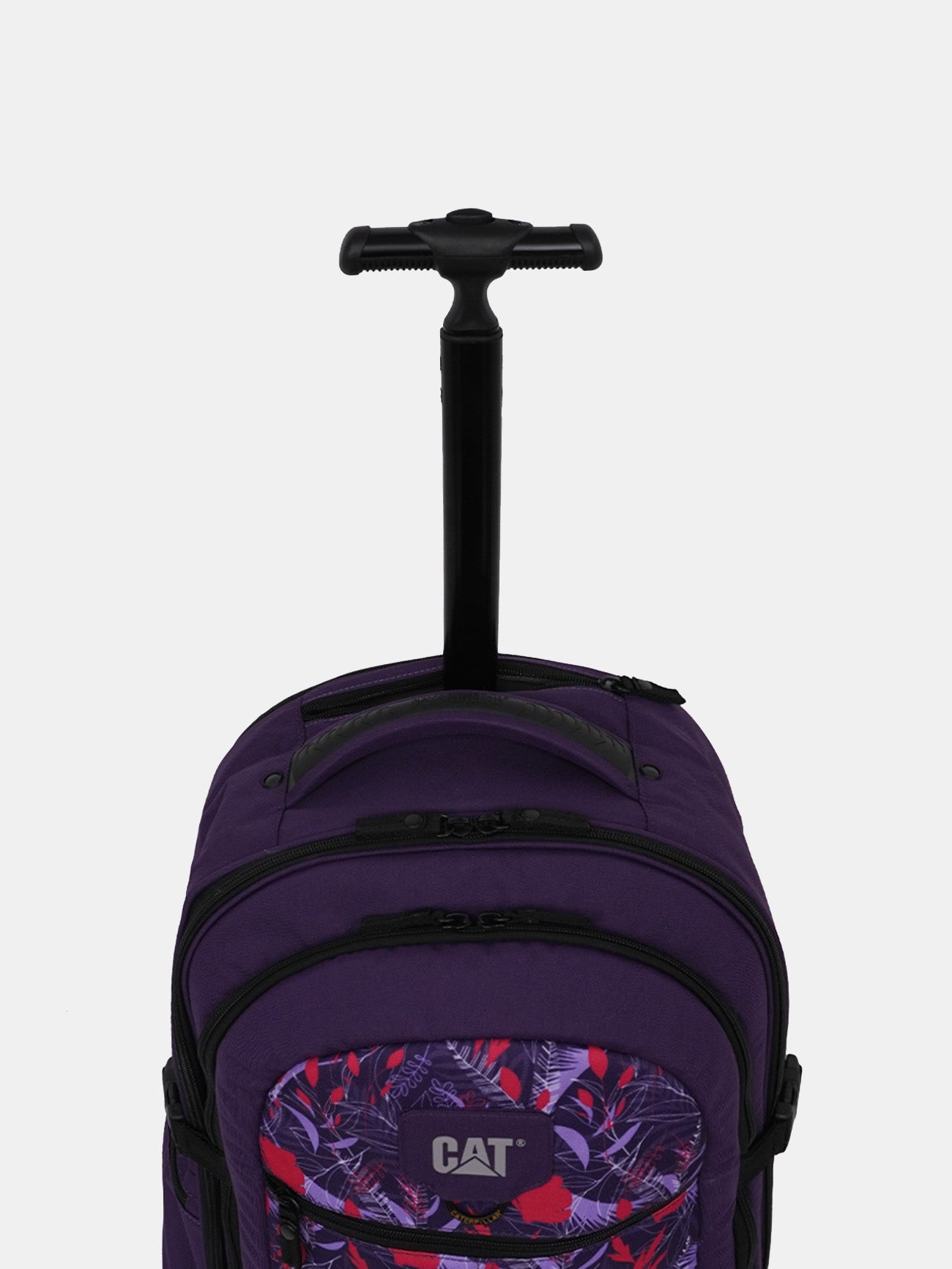 Caterpillar RollRover 2 Wheel Trolley Bag #color_tropical red/blue